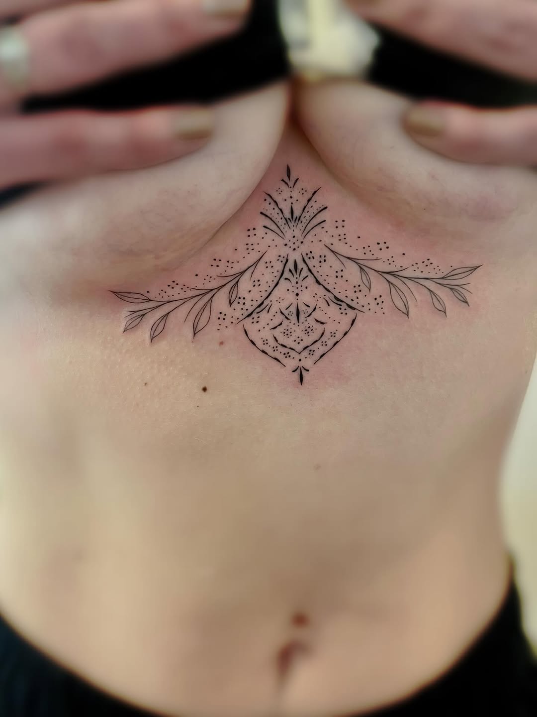 Tattoo by @kite.tattoo_amber — fine_line, dotwork