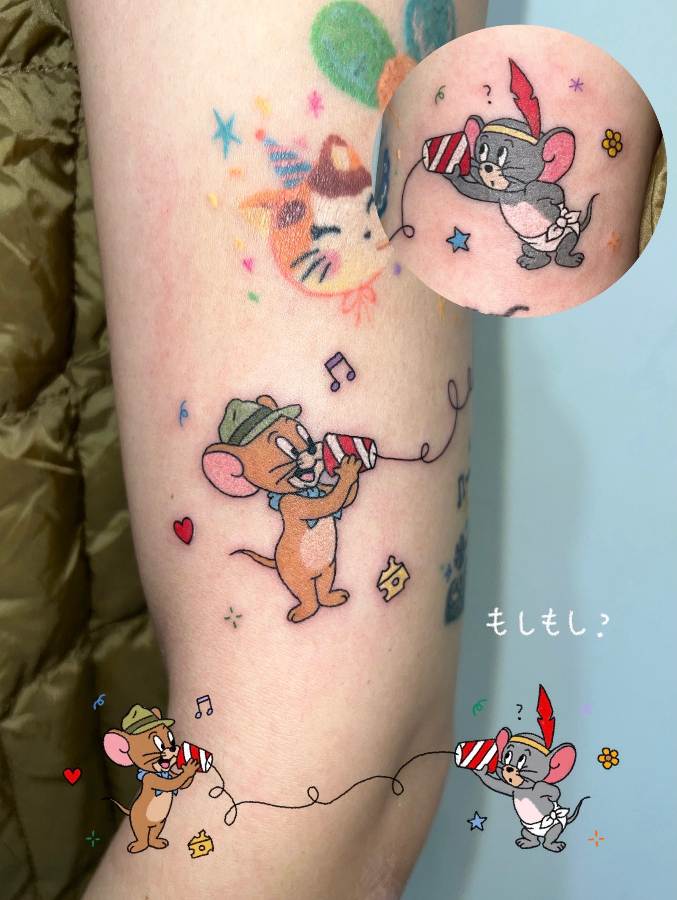 Tattoo by @piggy_boogy — illustrative