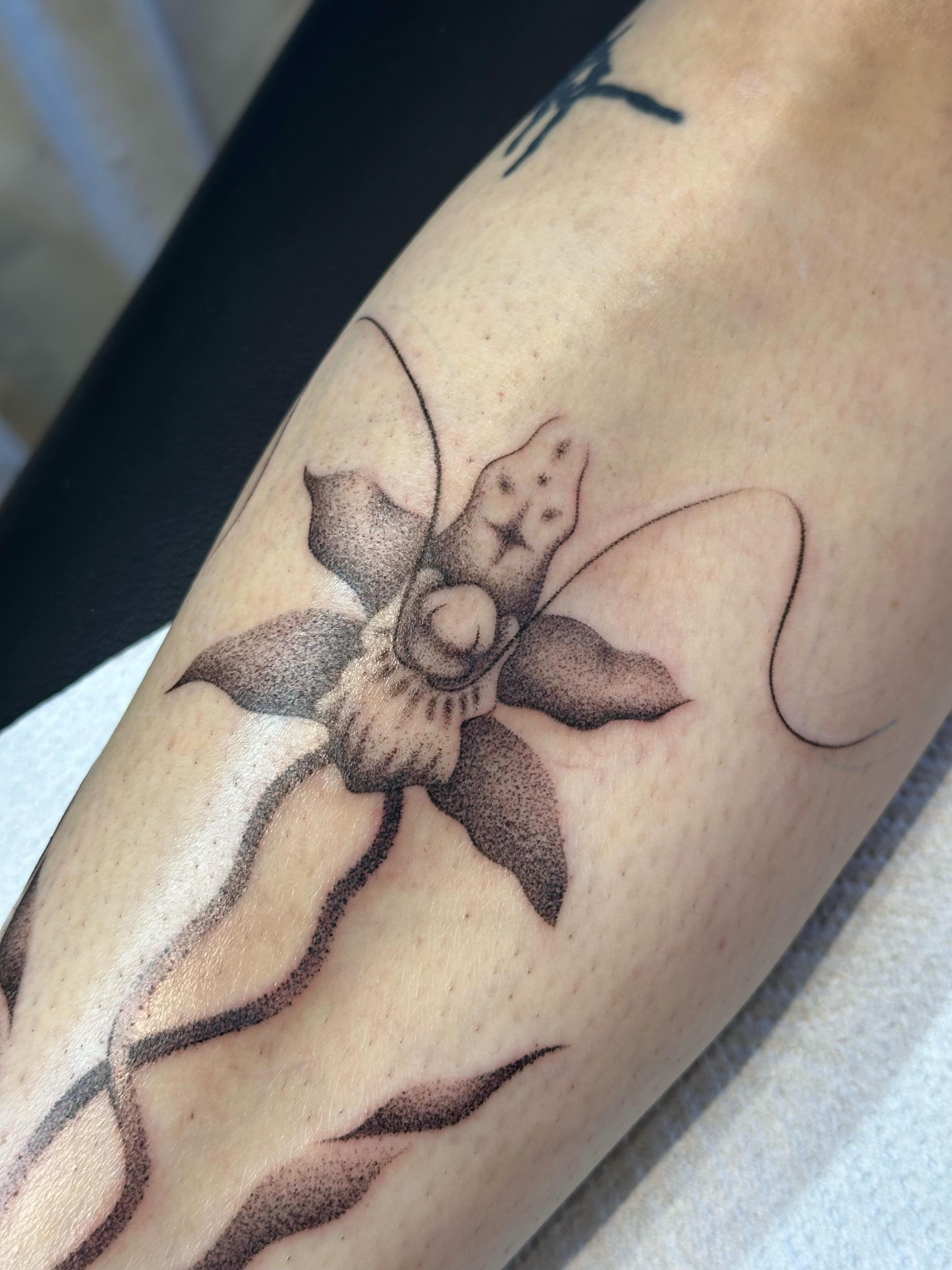 Tattoo by @rrrackham — dotwork
