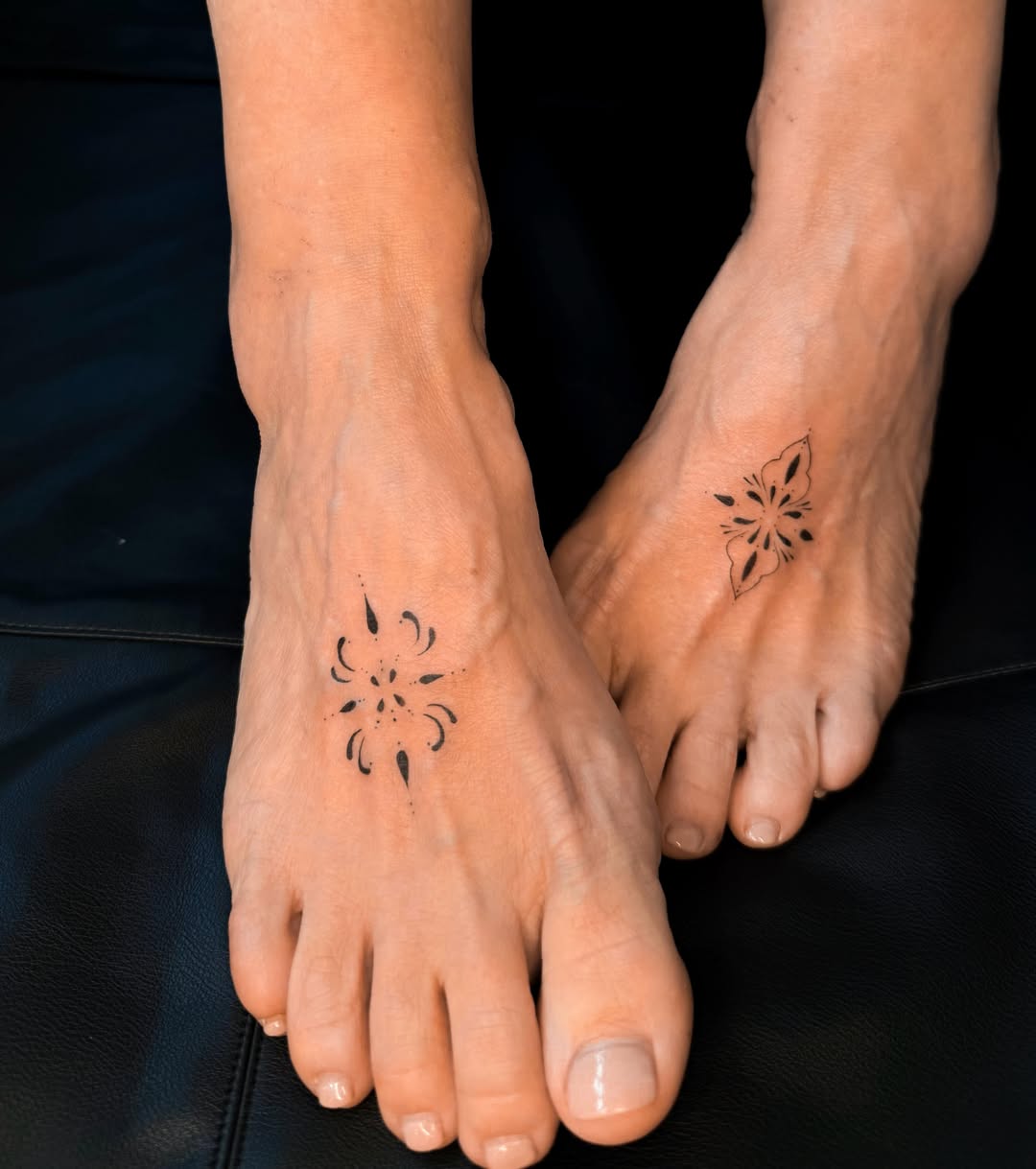 Tattoo by @aholladaytattoo — dotwork, geometric