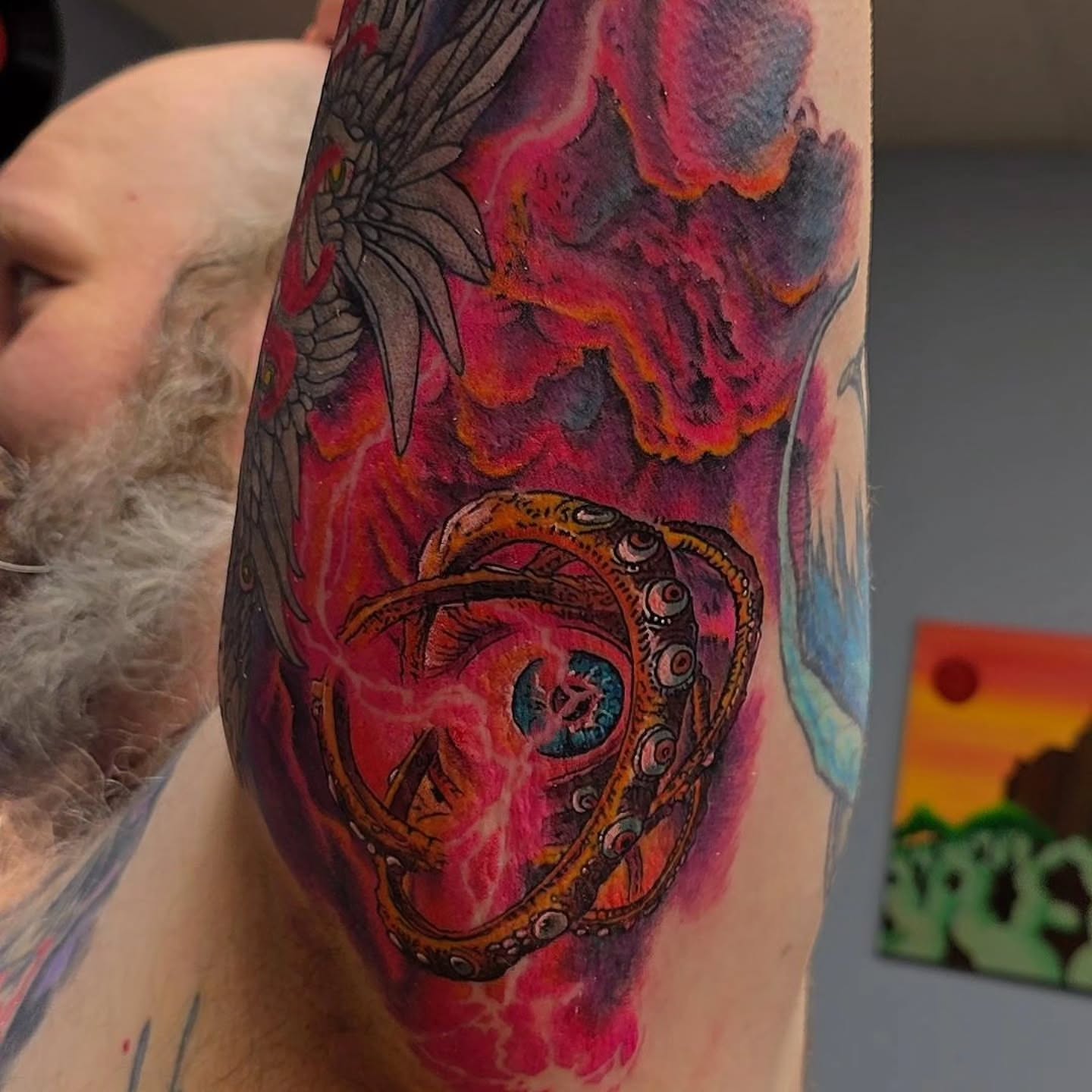 Tattoo by @creativeinsighttattoo19 — new_school, watercolor
