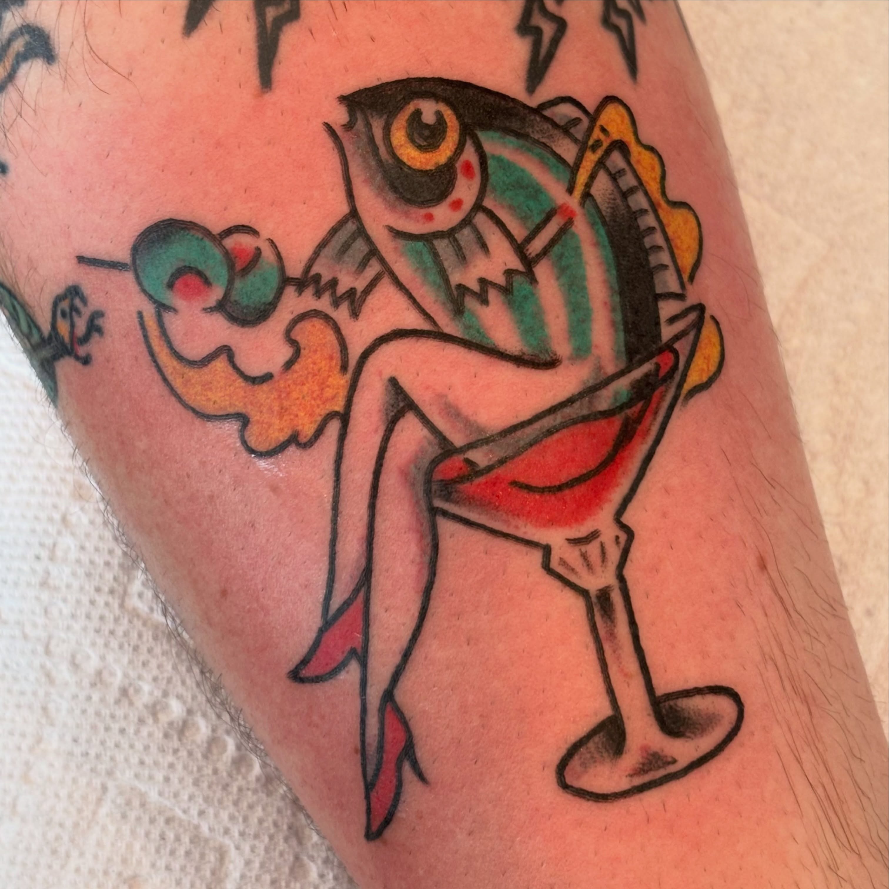 Tattoo by @lone_duck — american_traditional