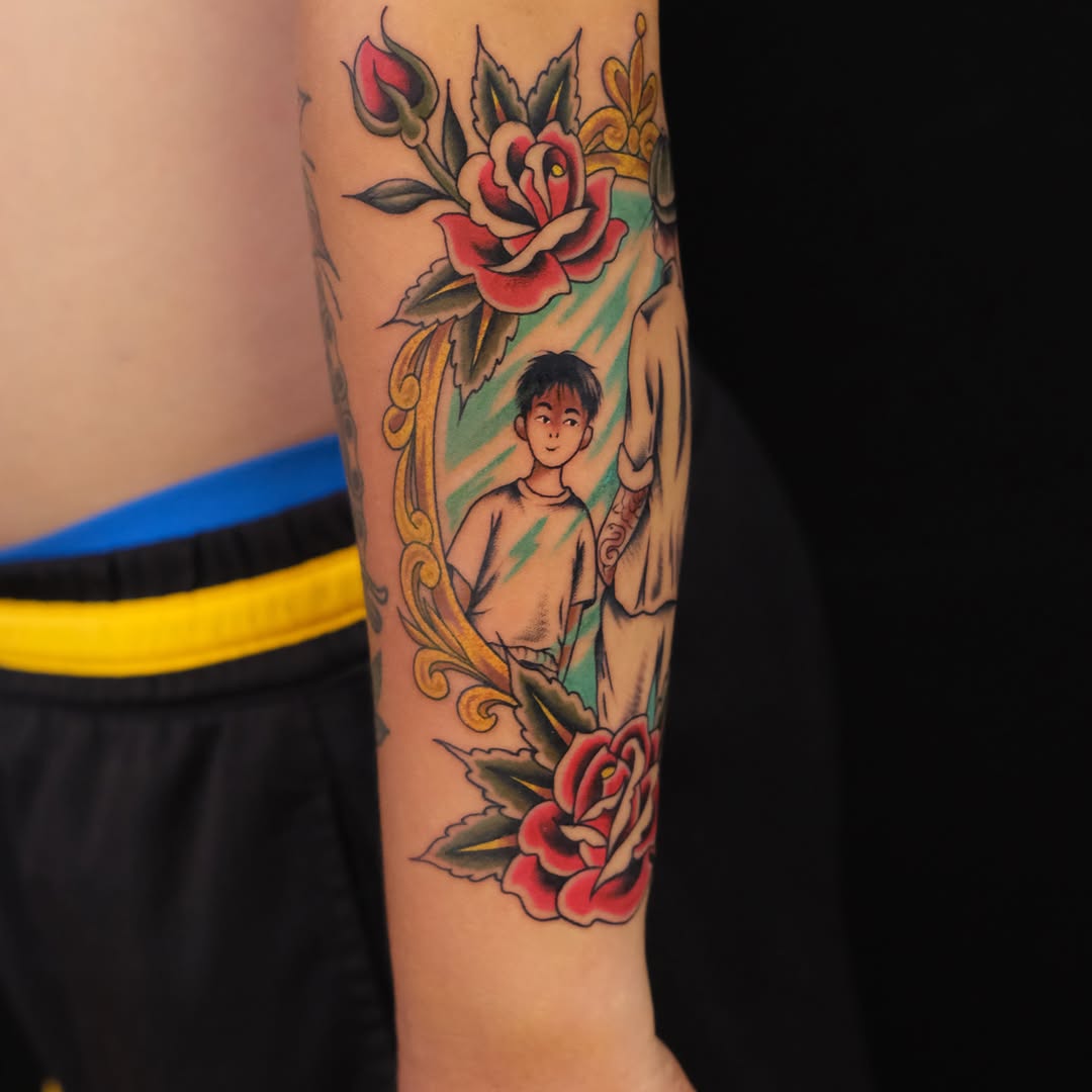 Tattoo by @bails.tattooer — american_traditional, realism