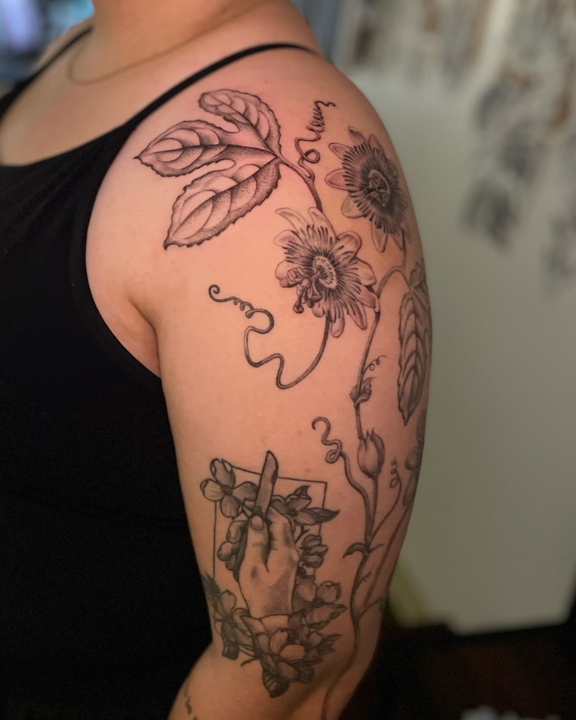 Tattoo by @ponycarttattoo — black_and_grey