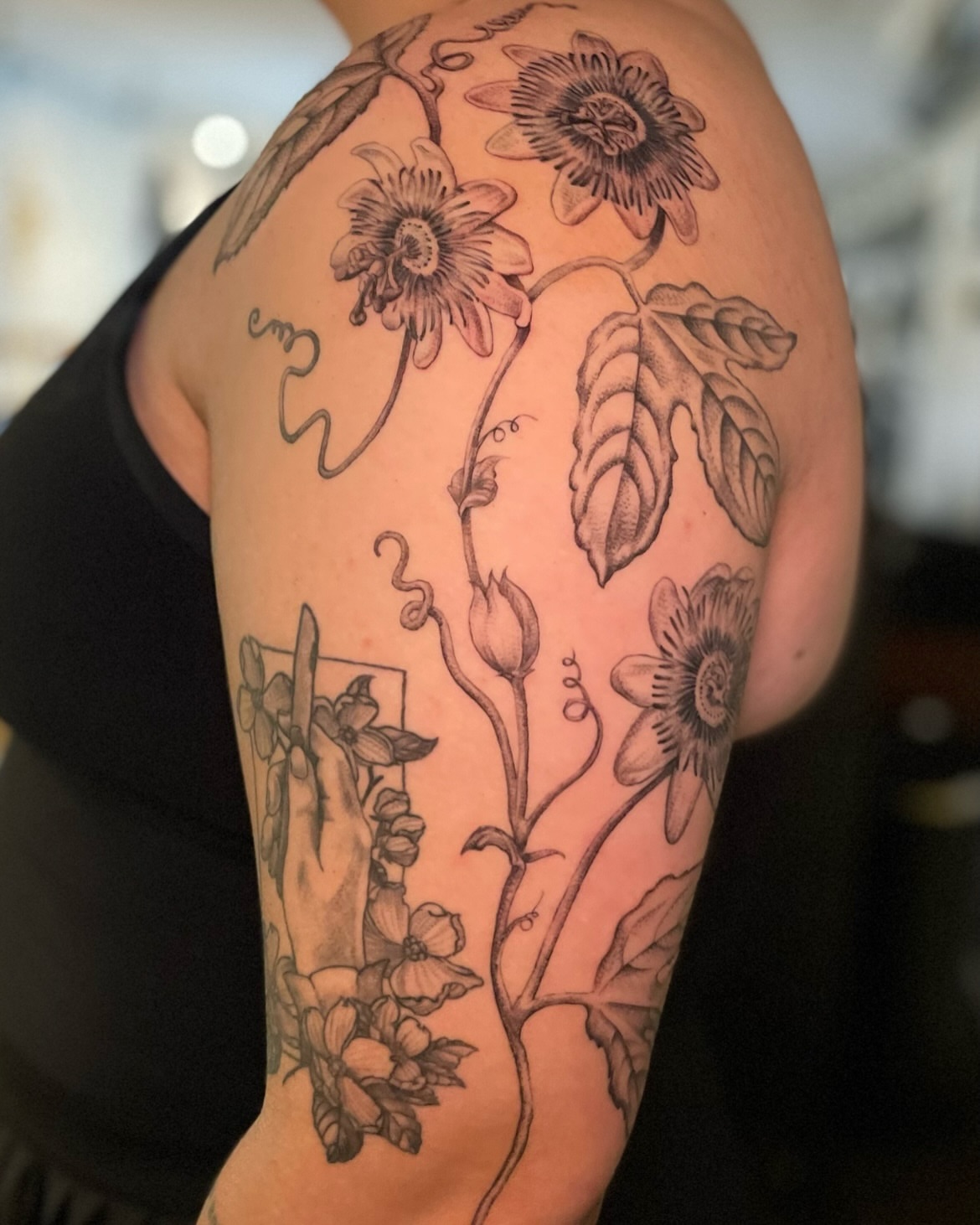 Tattoo by @ponycarttattoo — black_and_grey