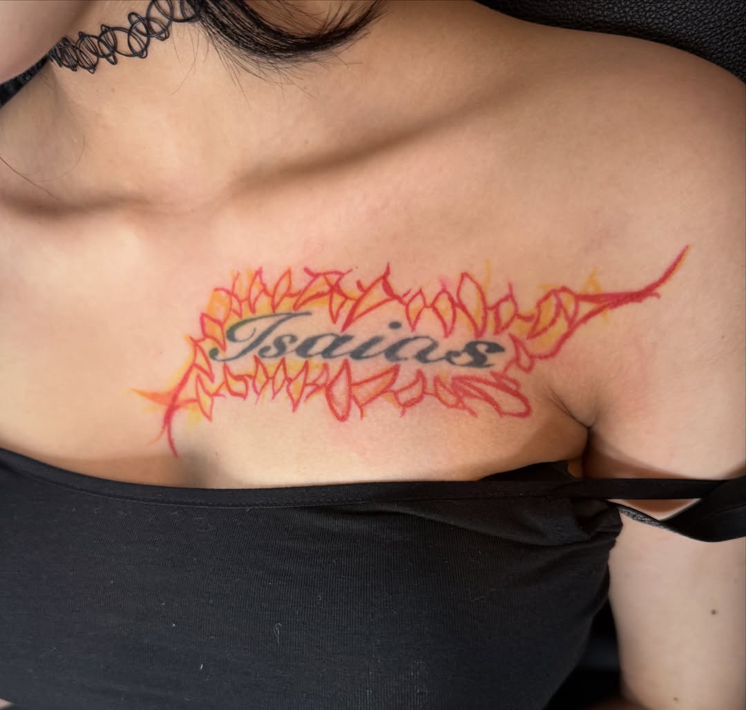 Tattoo by @that.lil.gothgirl — lettering_script