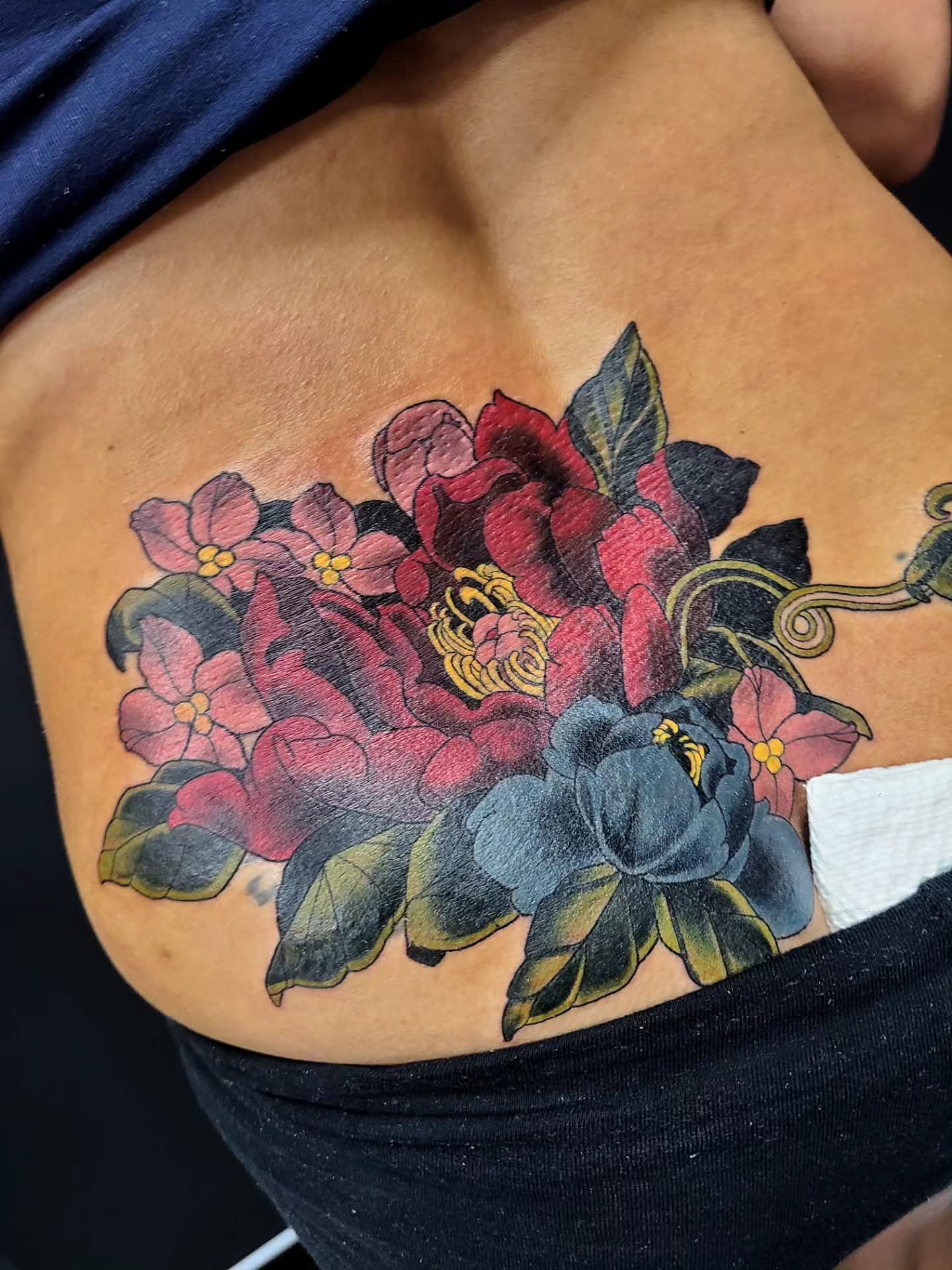 Tattoo by @the.morrioghain — american_traditional, dotwork