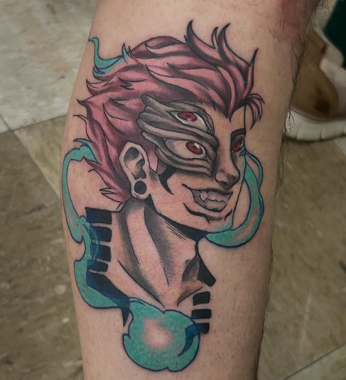 Tattoo by @trashboattattoos — anime