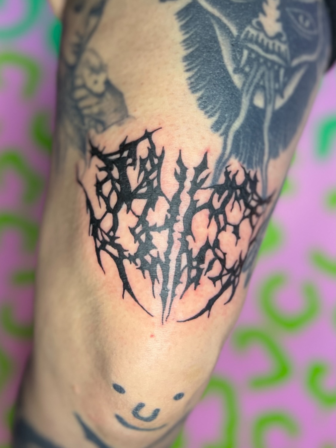 Tattoo by @roach__b — black_and_grey