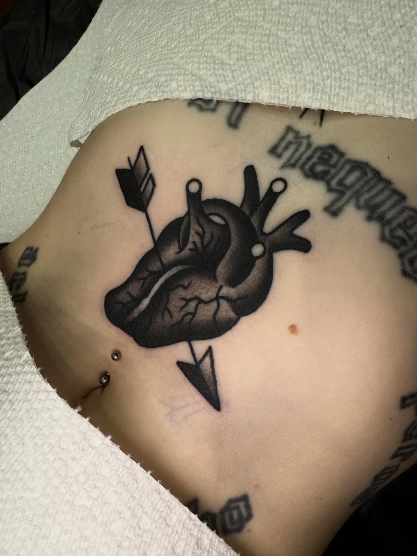 Tattoo by @electriczeb — black_and_grey