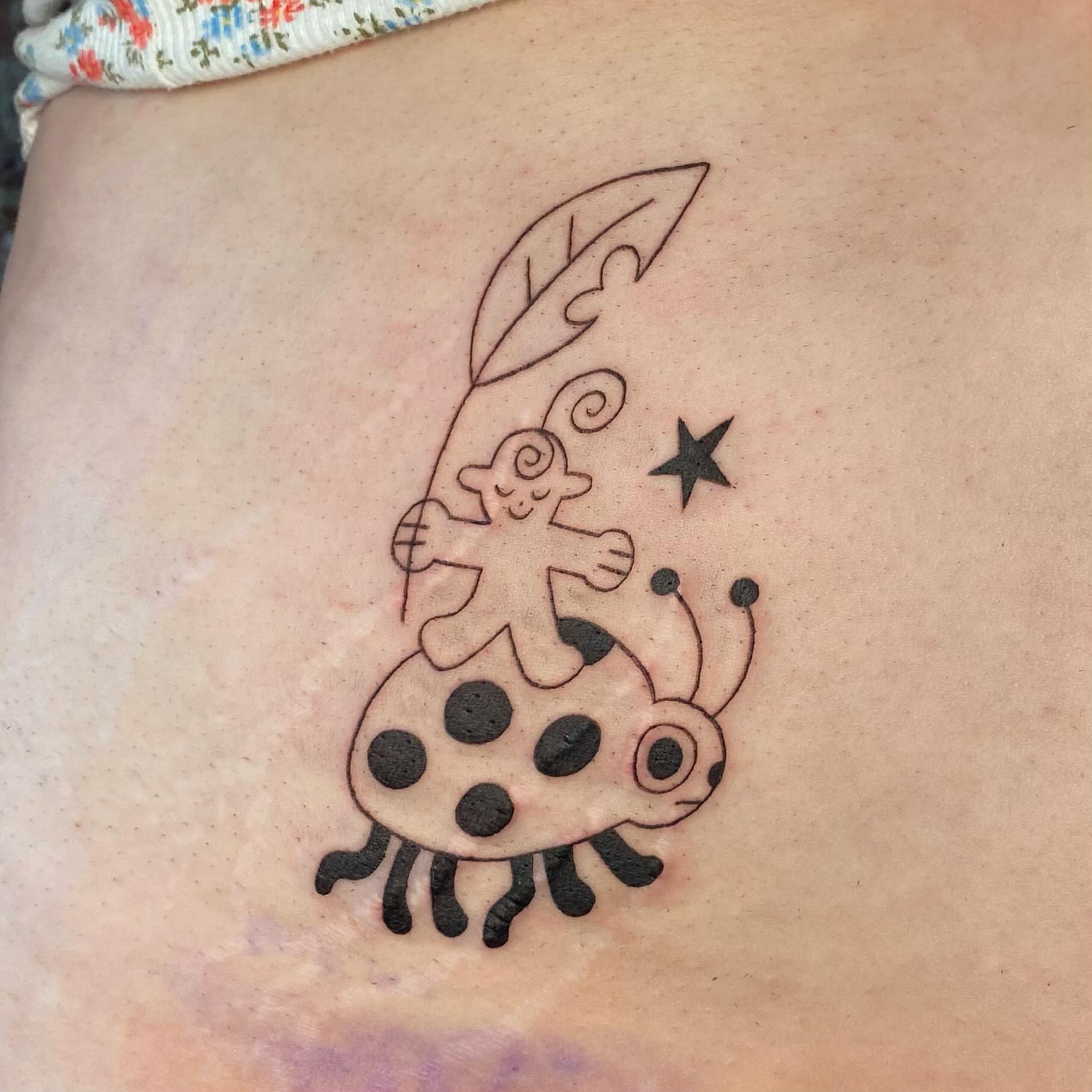 Tattoo by @pure_foolery — dotwork