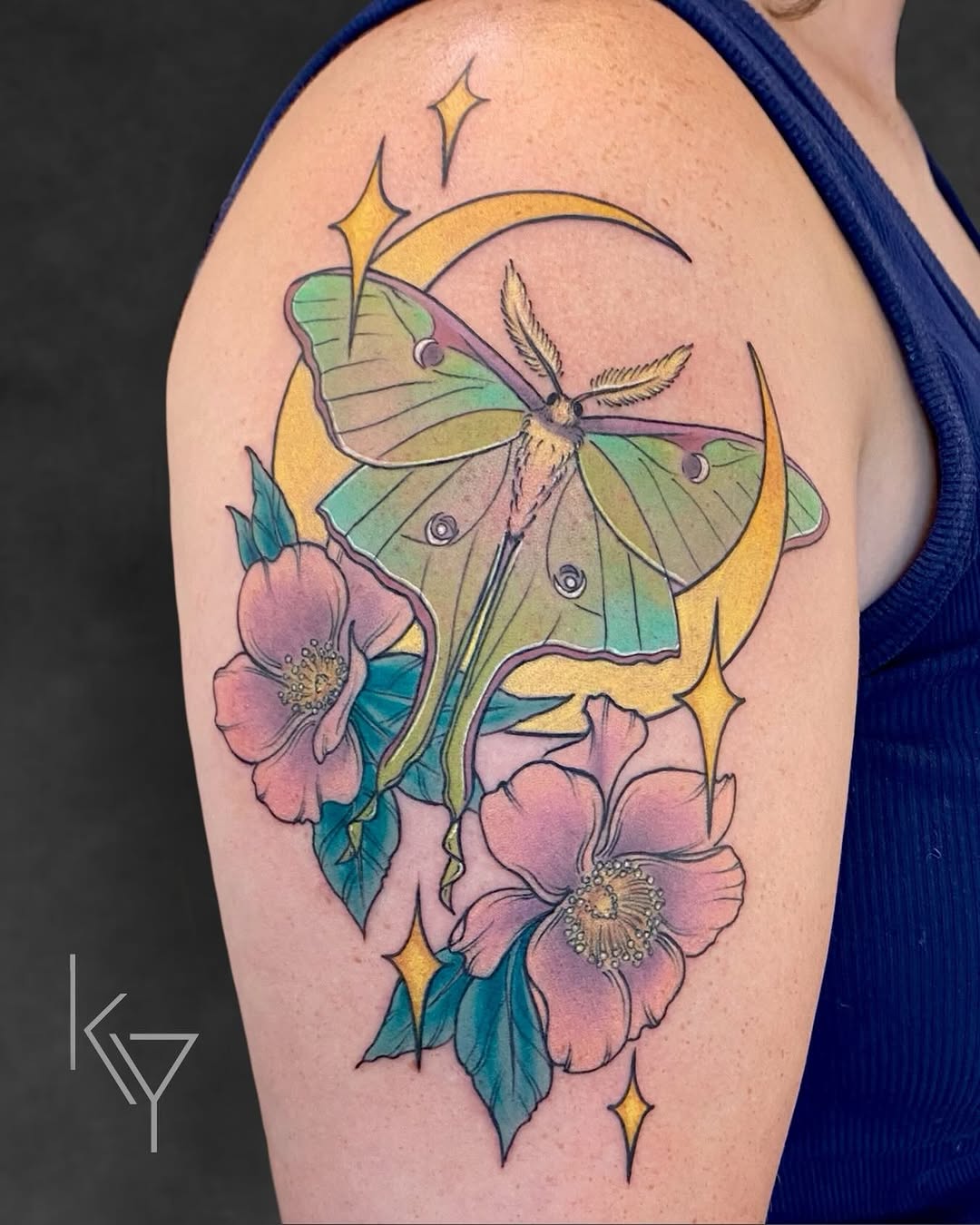 Tattoo by @yorkietats — neo_traditional, illustrative