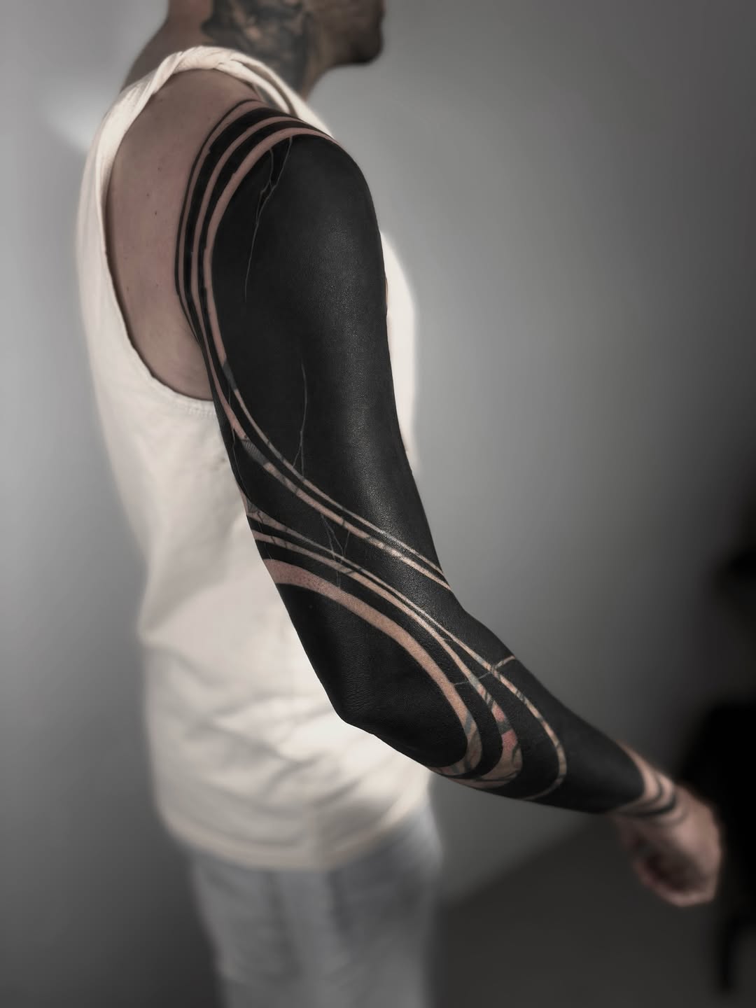 Tattoo by @azchiara — blackwork, ornamental