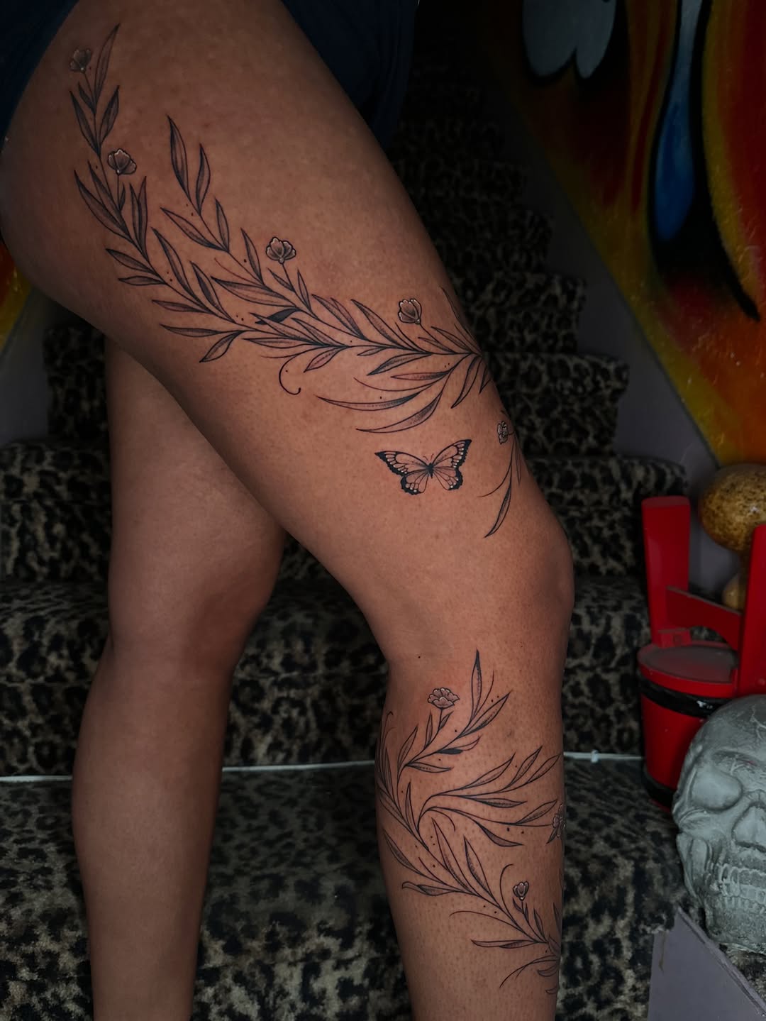 Tattoo by @rad.bananza — fine_line, botanical