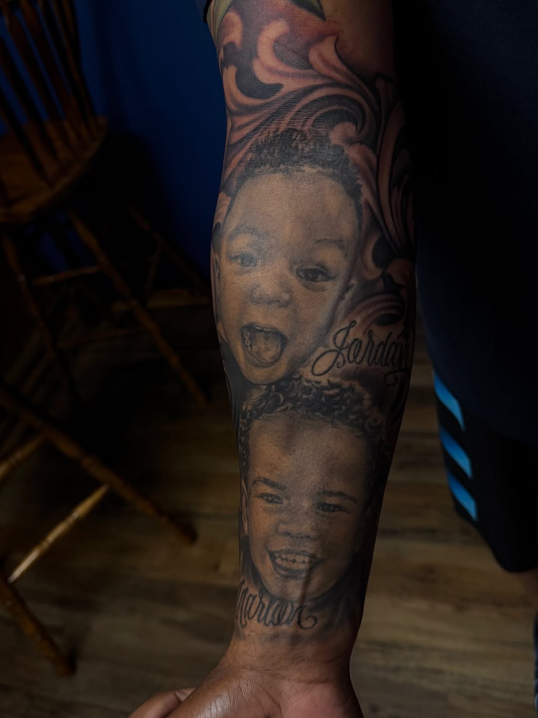Tattoo by @calvinmaryland_tattoos — realism, black_and_grey