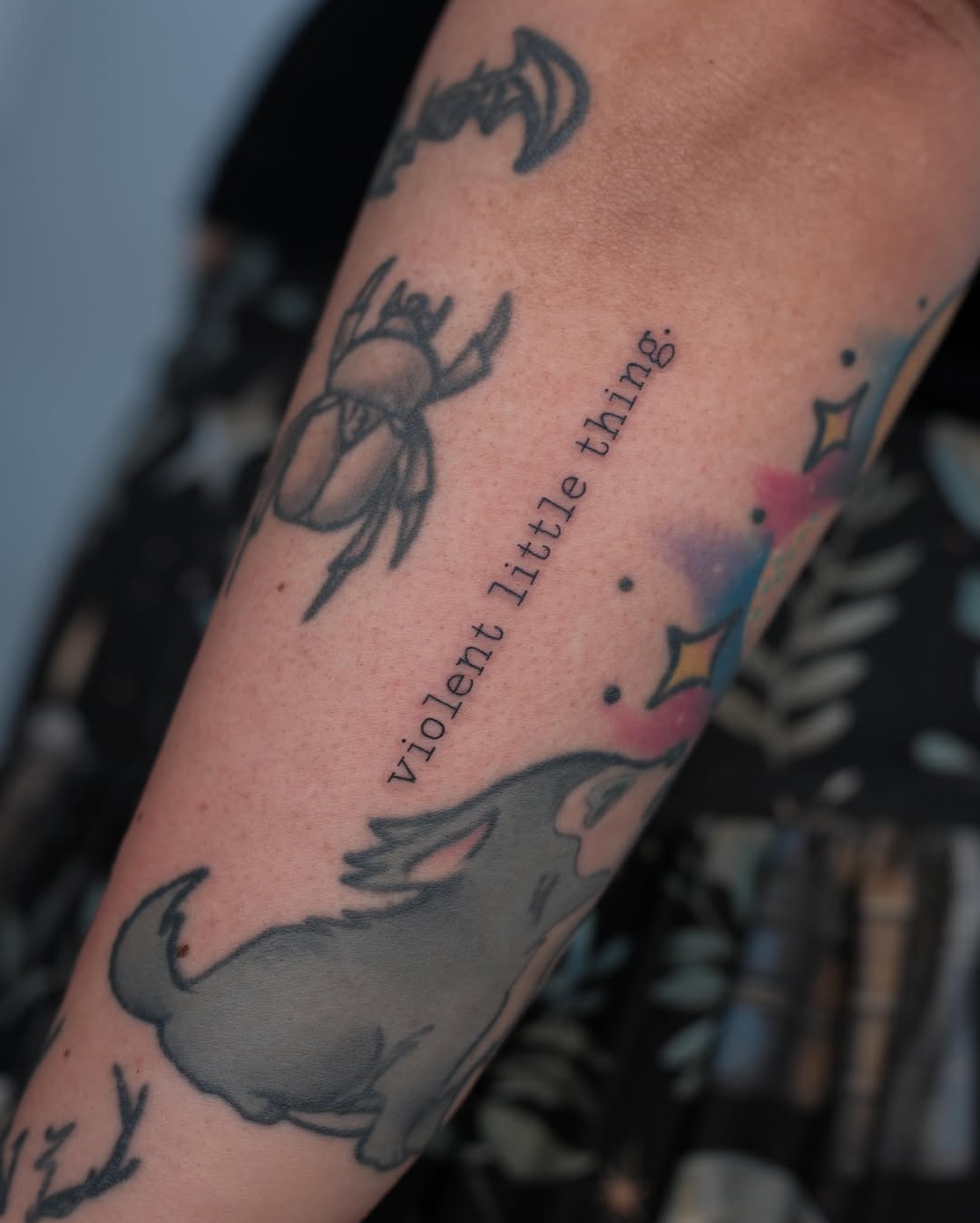 Tattoo by @tats_nina — black_and_grey
