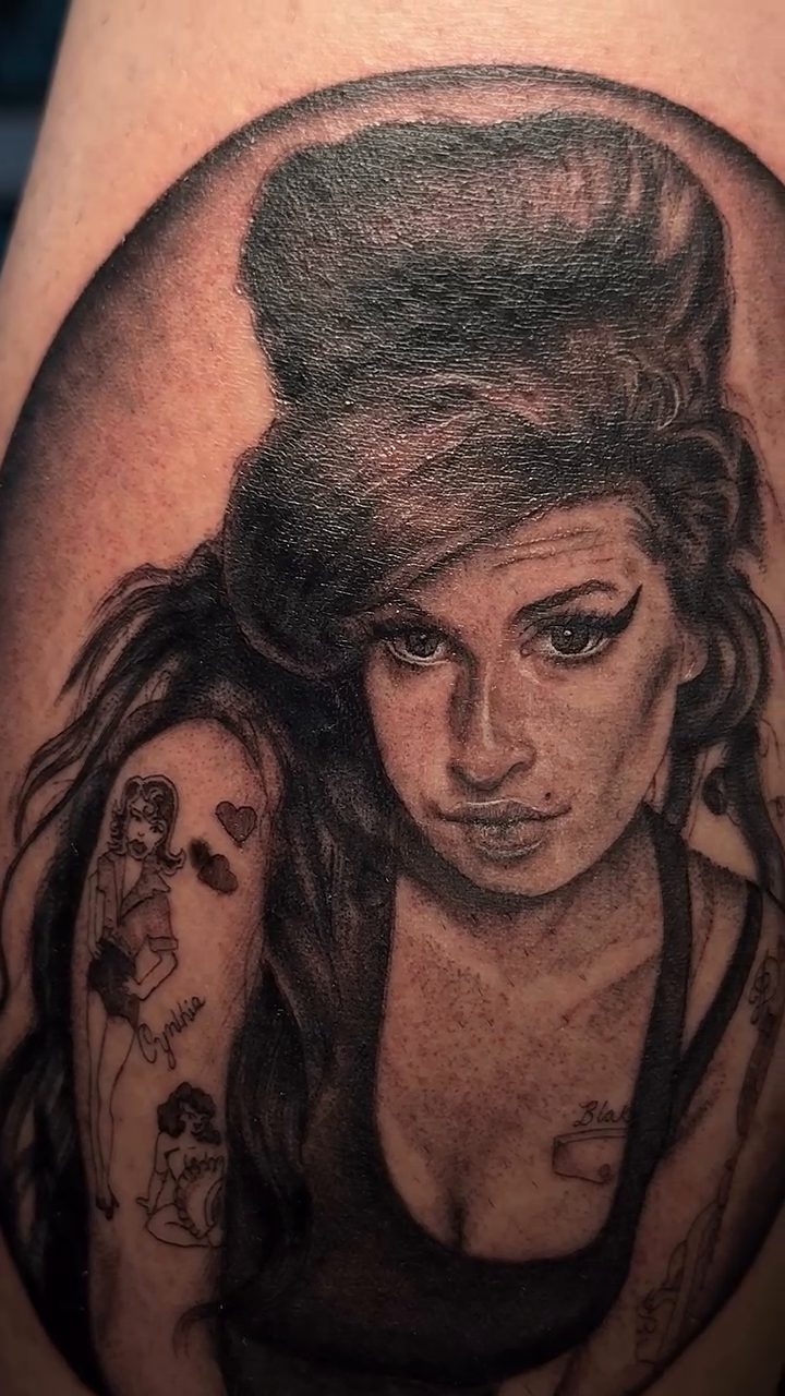 Tattoo by @astralstarink — realism, black_and_grey