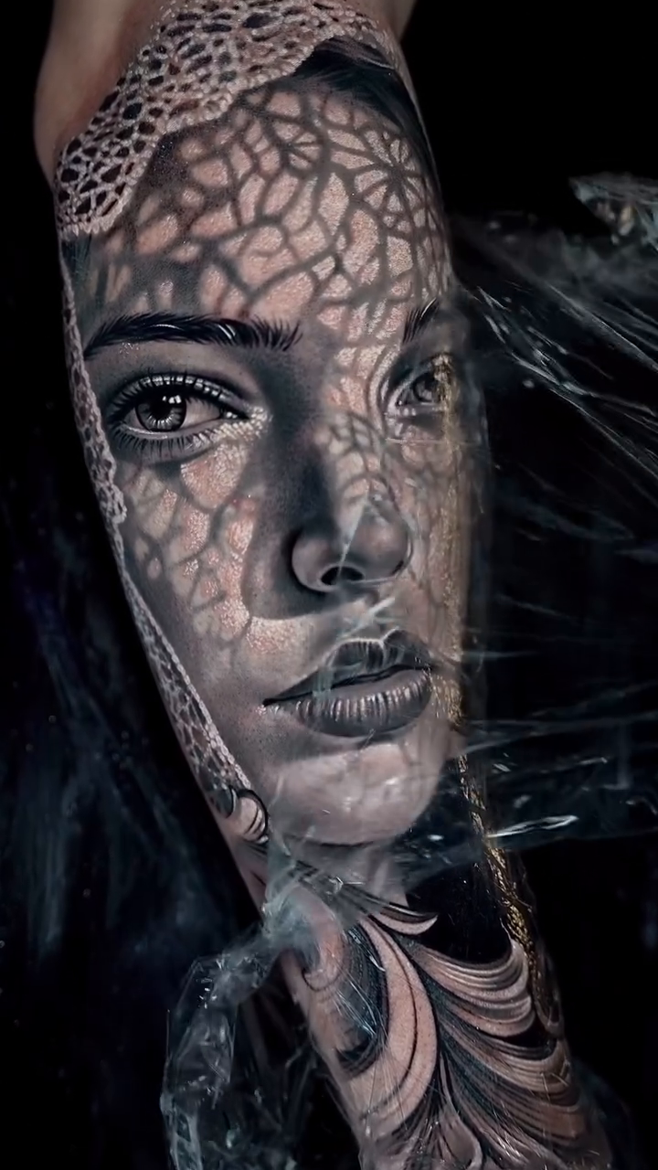 Tattoo by @alitto.art.tattoos — realism, black_and_grey