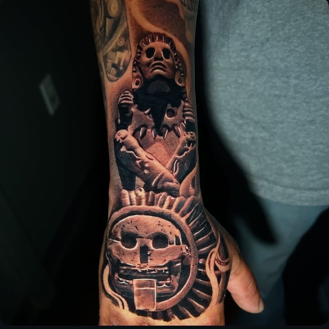 Tattoo by @acruz_707 — realism, black_and_grey