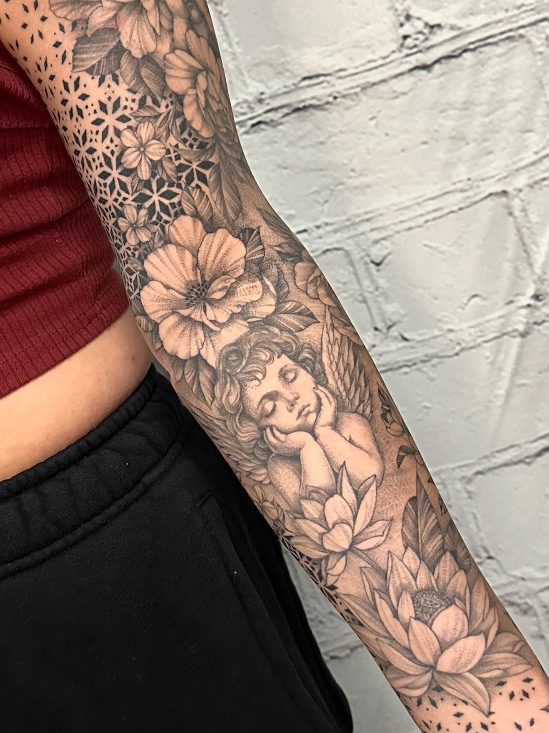 Tattoo by @stephenhansen_tattoos — realism, black_and_grey