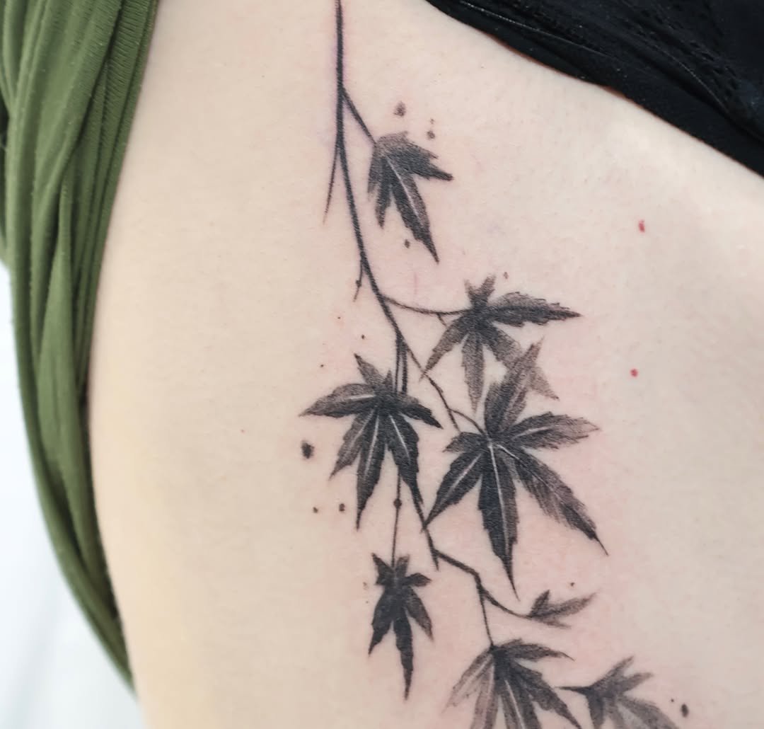 Tattoo by @yeonjae_tattoo — black_and_grey