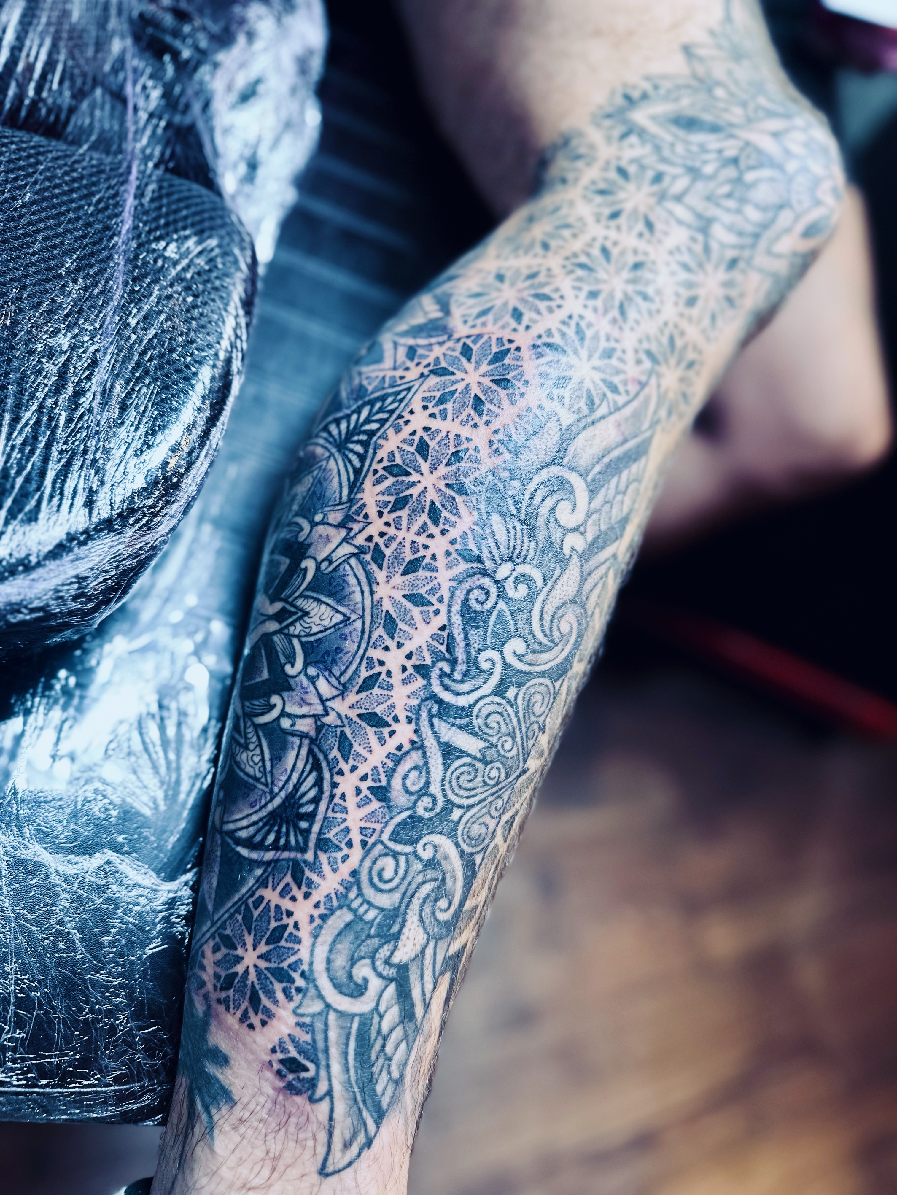 Tattoo by @j_c_tattoos — geometric, ornamental