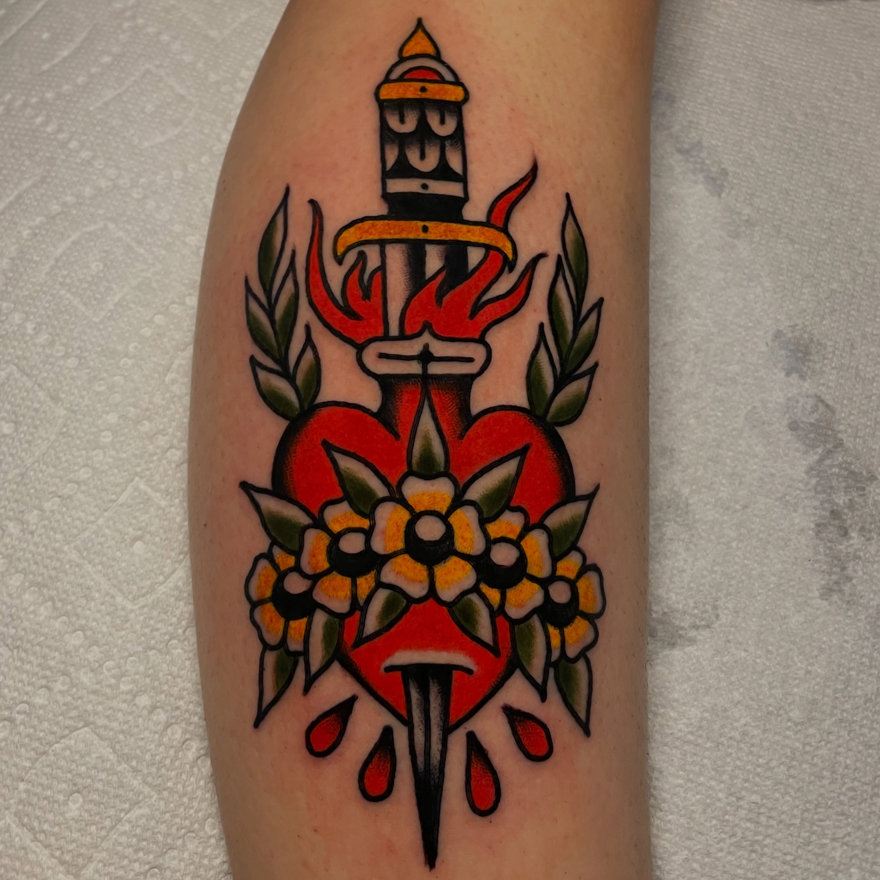 Tattoo by @daveconleytattoo — american_traditional