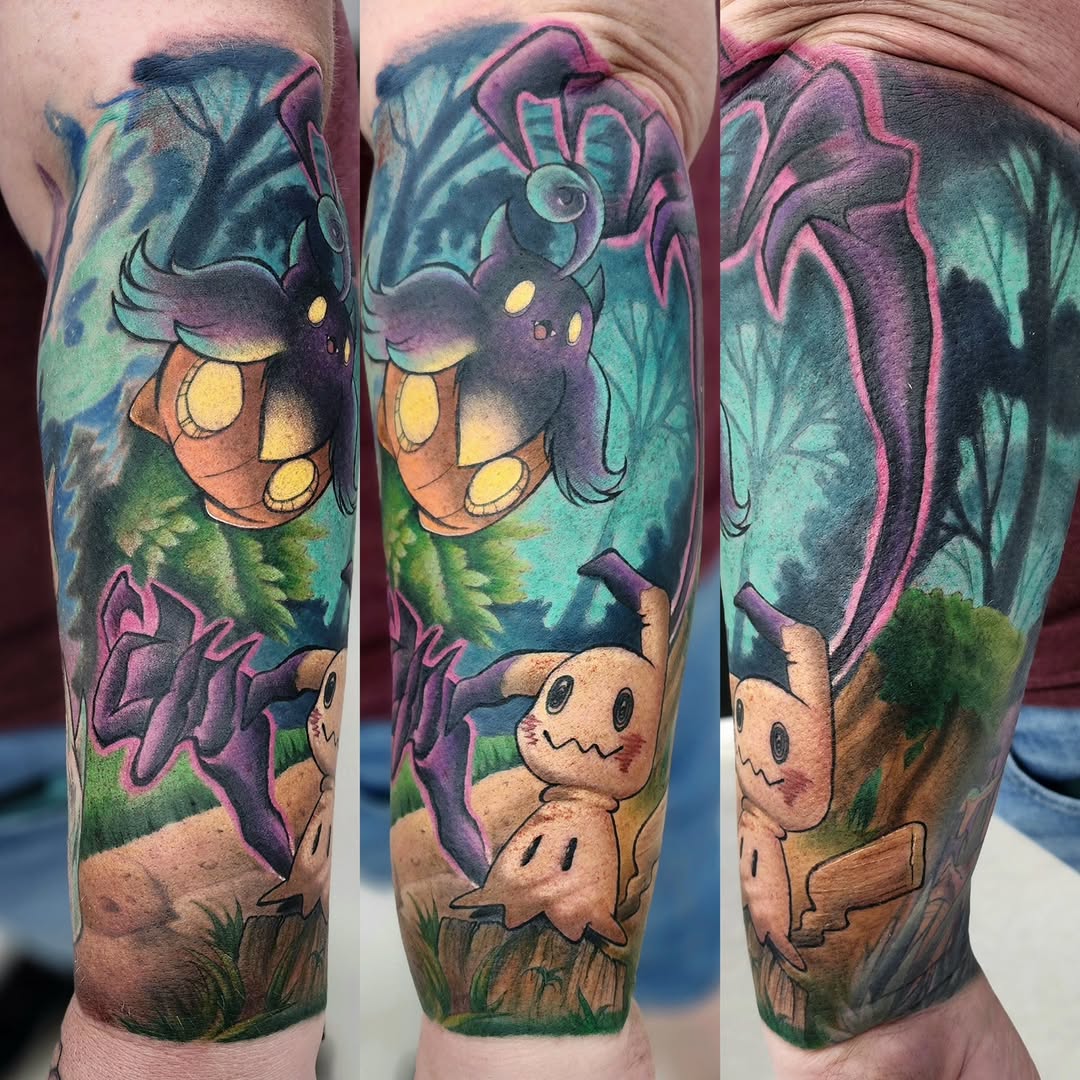 Tattoo by @mayatattooos β anime, new_school
