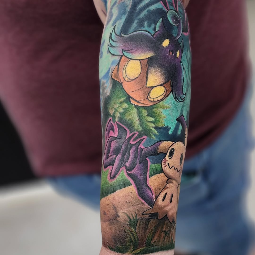 Tattoo by @mayatattooos β new_school, anime