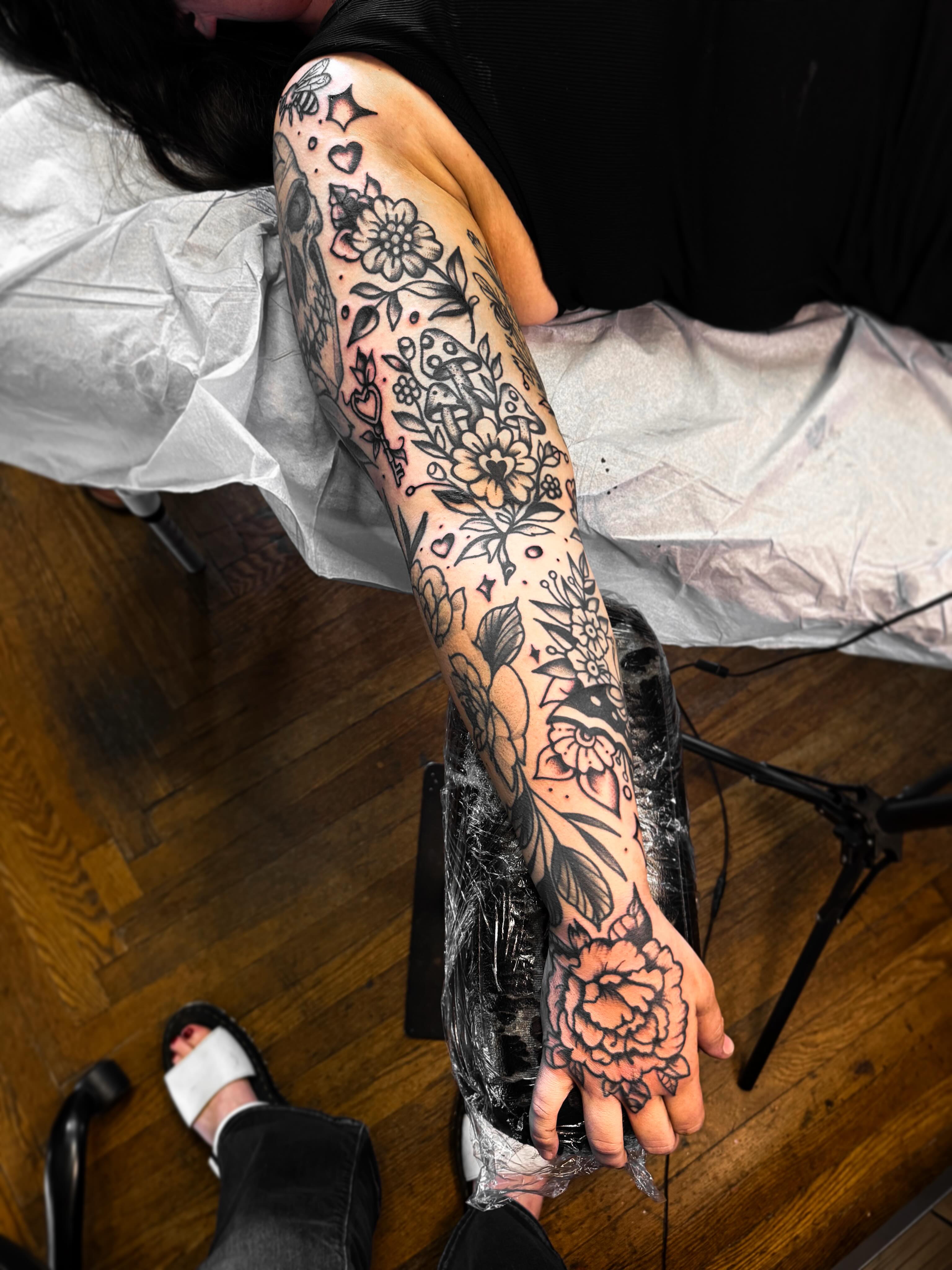 Tattoo by @bashtattooer — american_traditional, black_and_grey