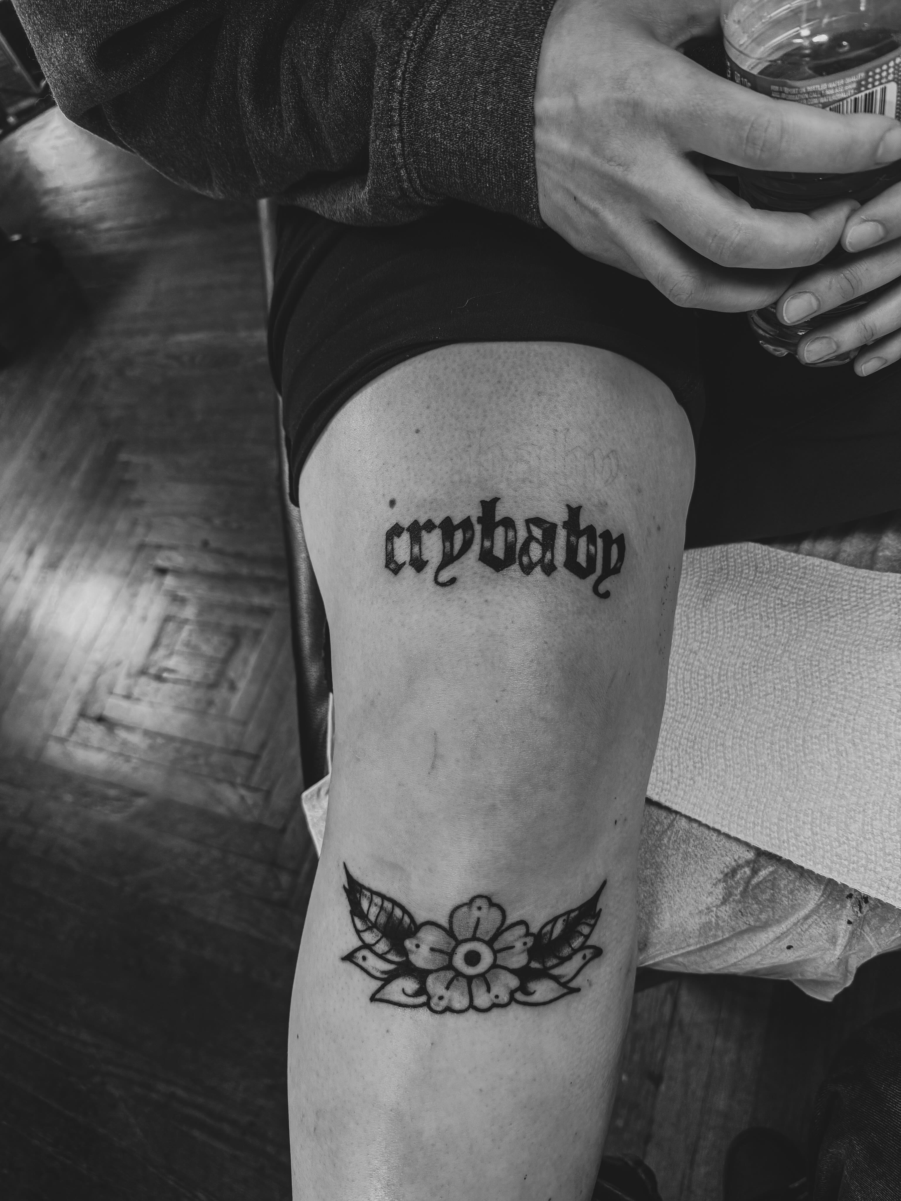 Tattoo by @bashtattooer — black_and_grey