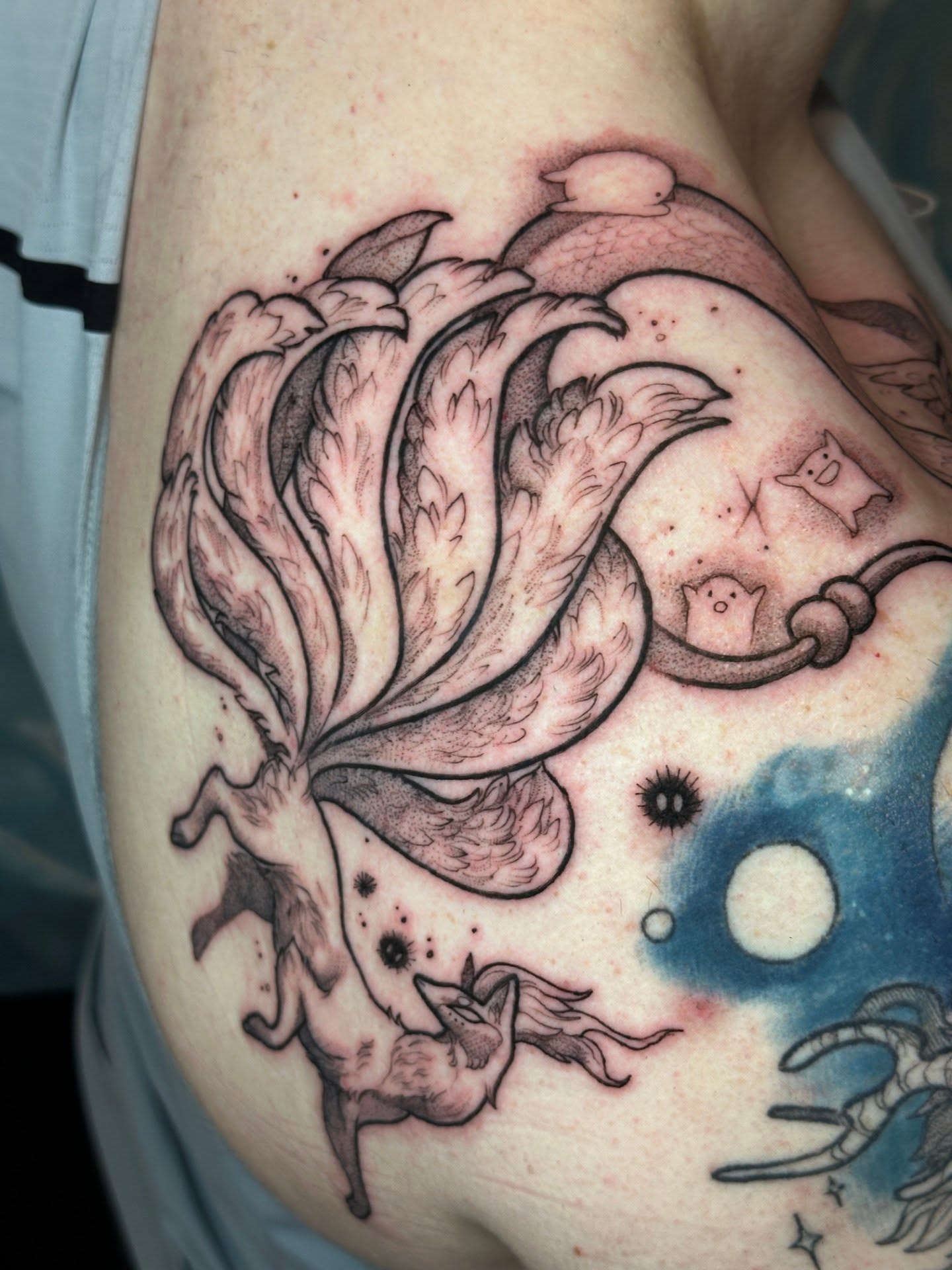 Tattoo by @sashawren_tattoos — black_and_grey, realism
