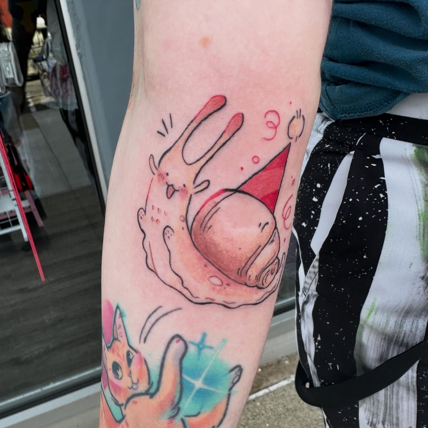 Tattoo by @pinbug — watercolor