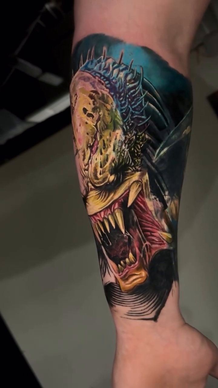 Tattoo by @billybadazz95 — realism, dark_realism