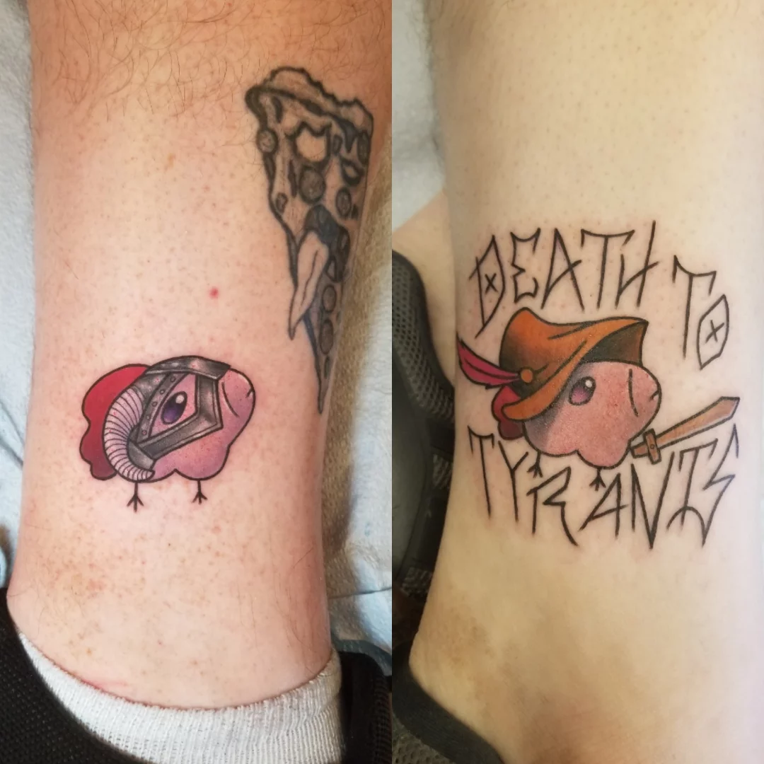 Tattoo by @brianchuntattoo — dotwork