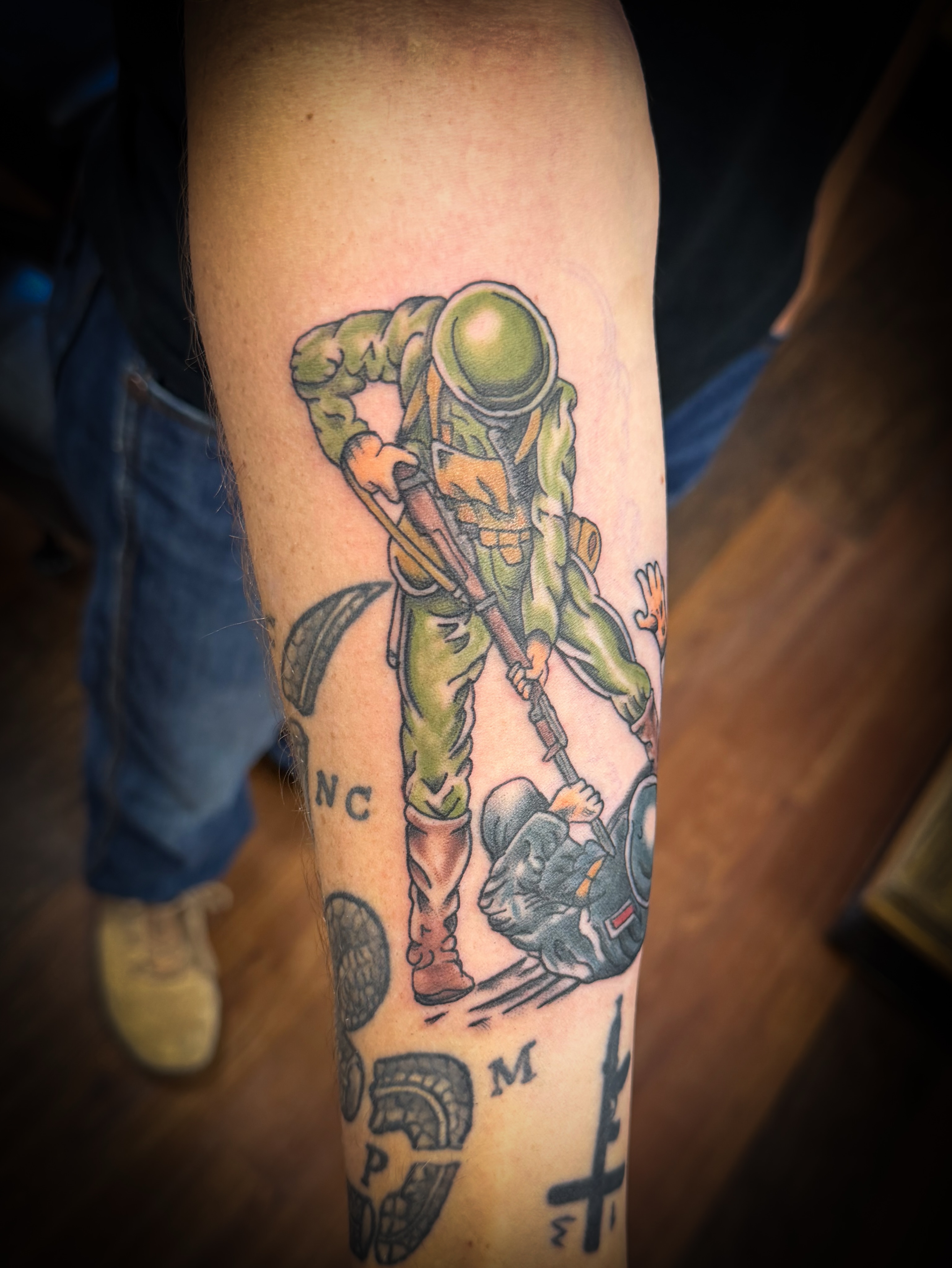 Tattoo by @sparrow_inks — realism