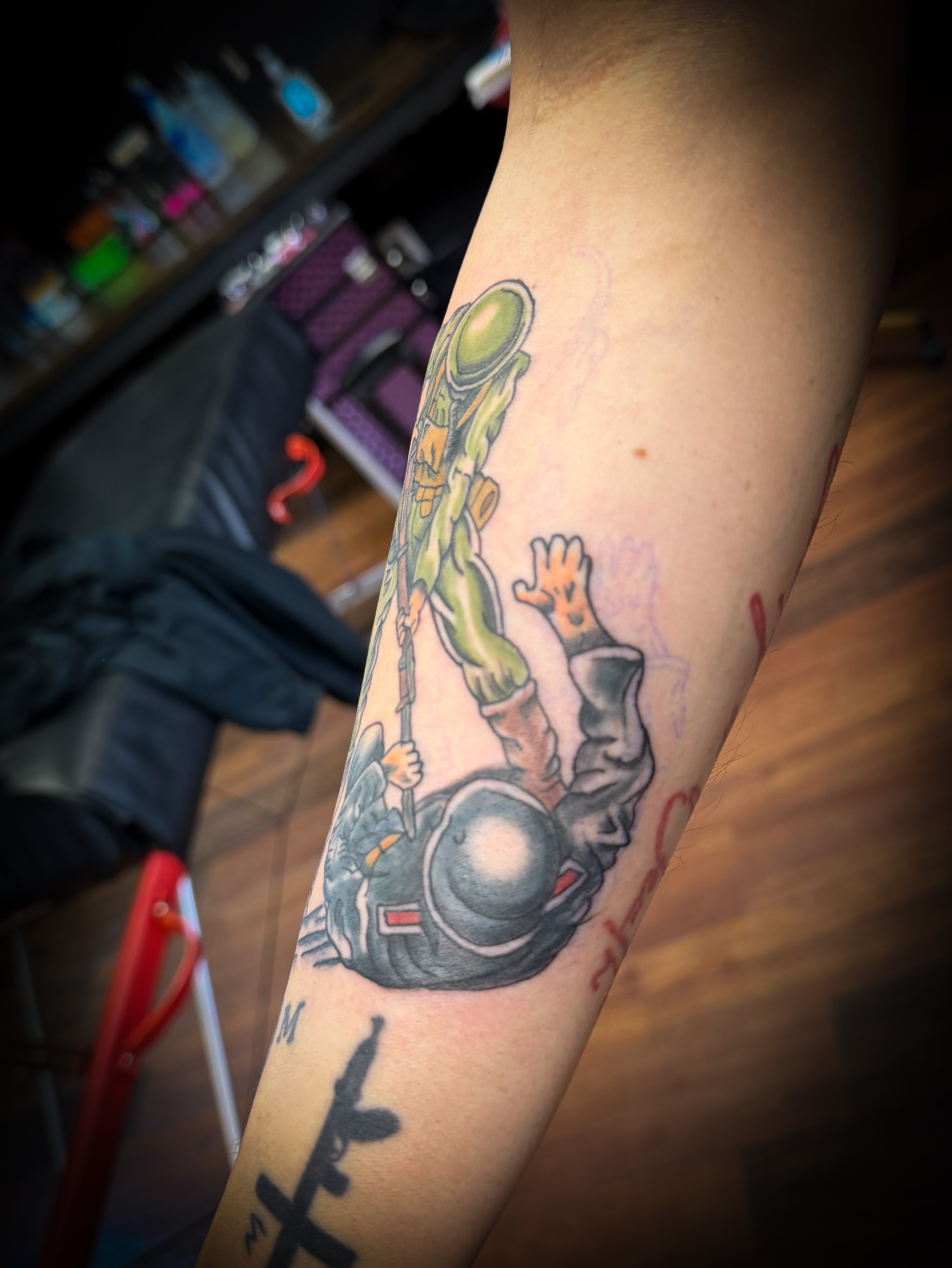Tattoo by @sparrow_inks — realism