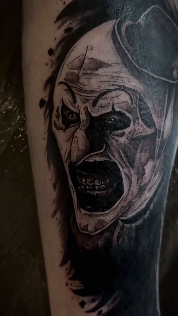 Tattoo by @scorchedbones_ — realism, dark_realism