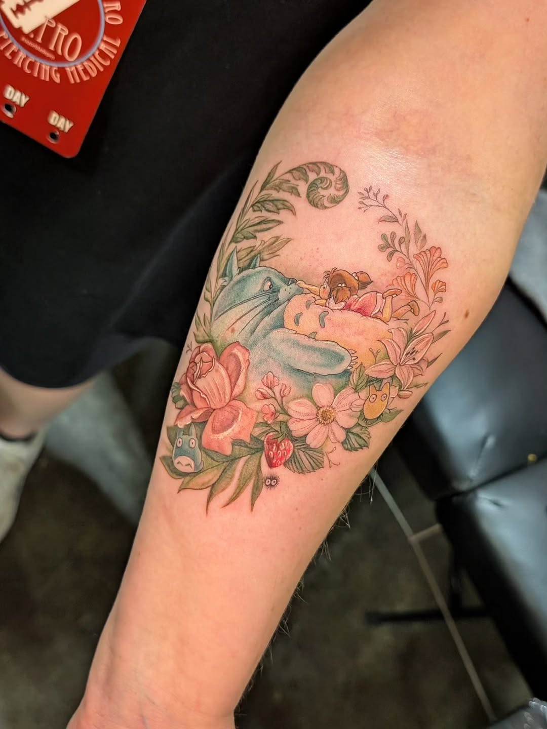 Tattoo by @tattoosbylynx โ anime, realism