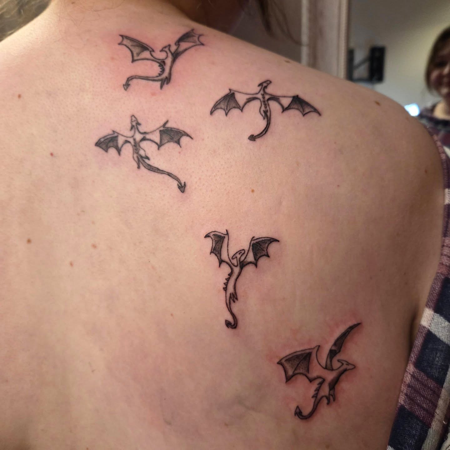 Tattoo by @skeletonkey_tattoocollective — black_and_grey