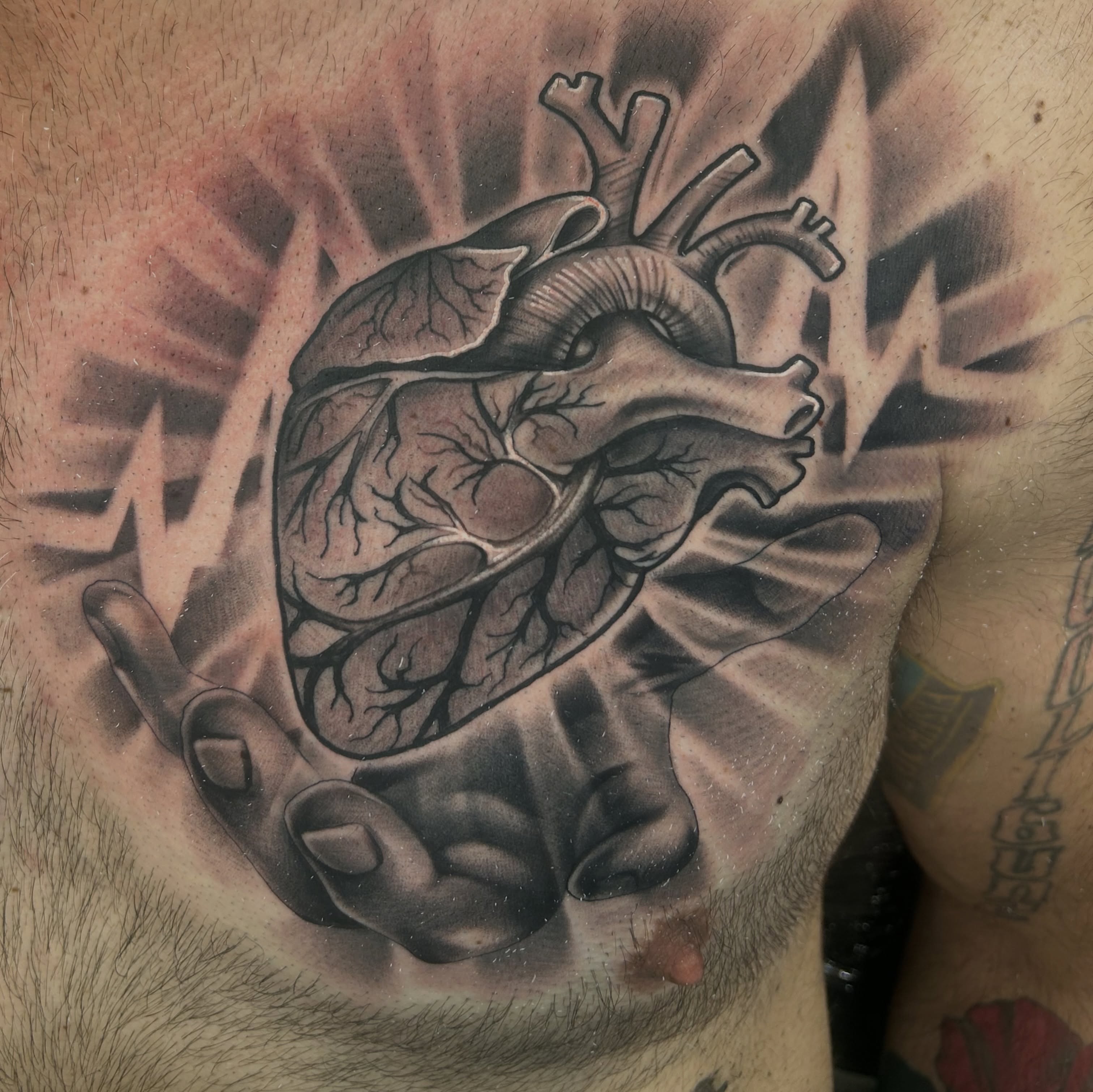 Tattoo by @jaytattoo405 — realism, black_and_grey