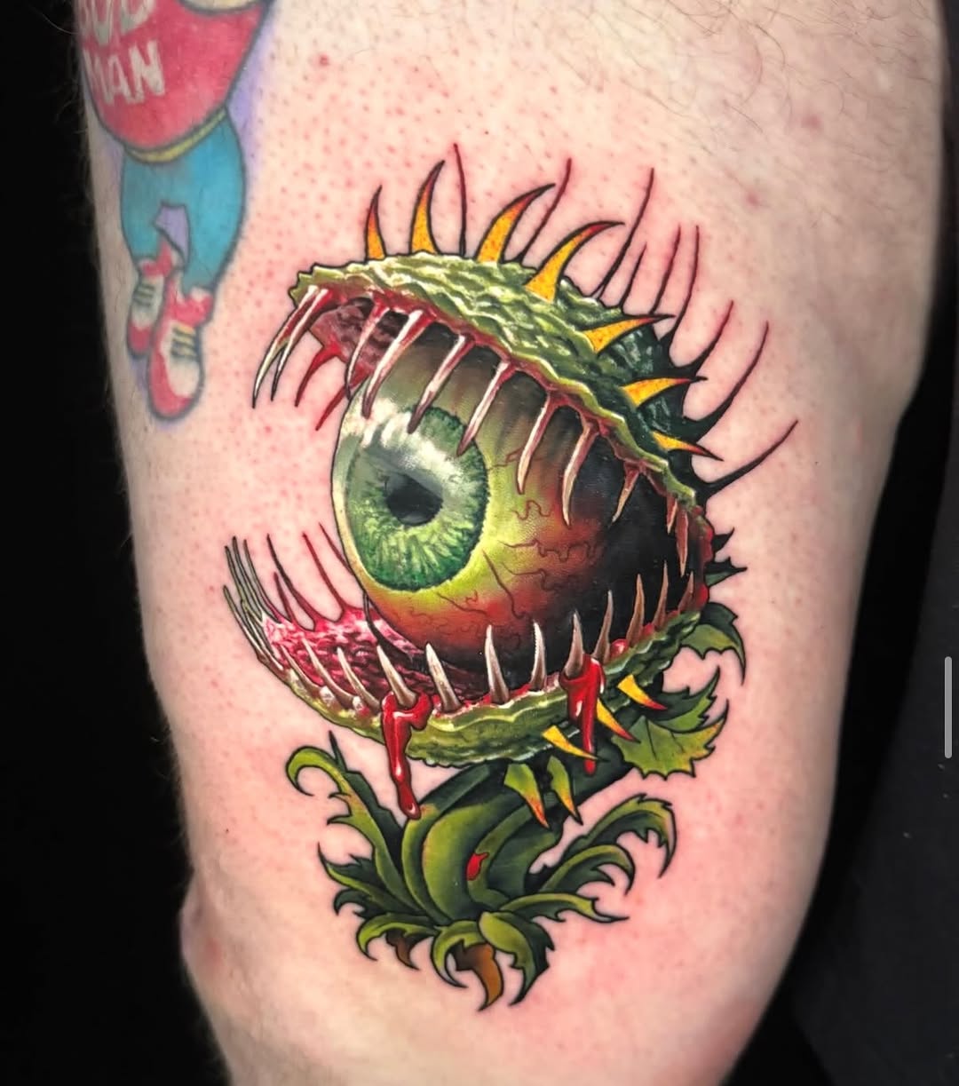 Tattoo by @derekgtattoos — new_school