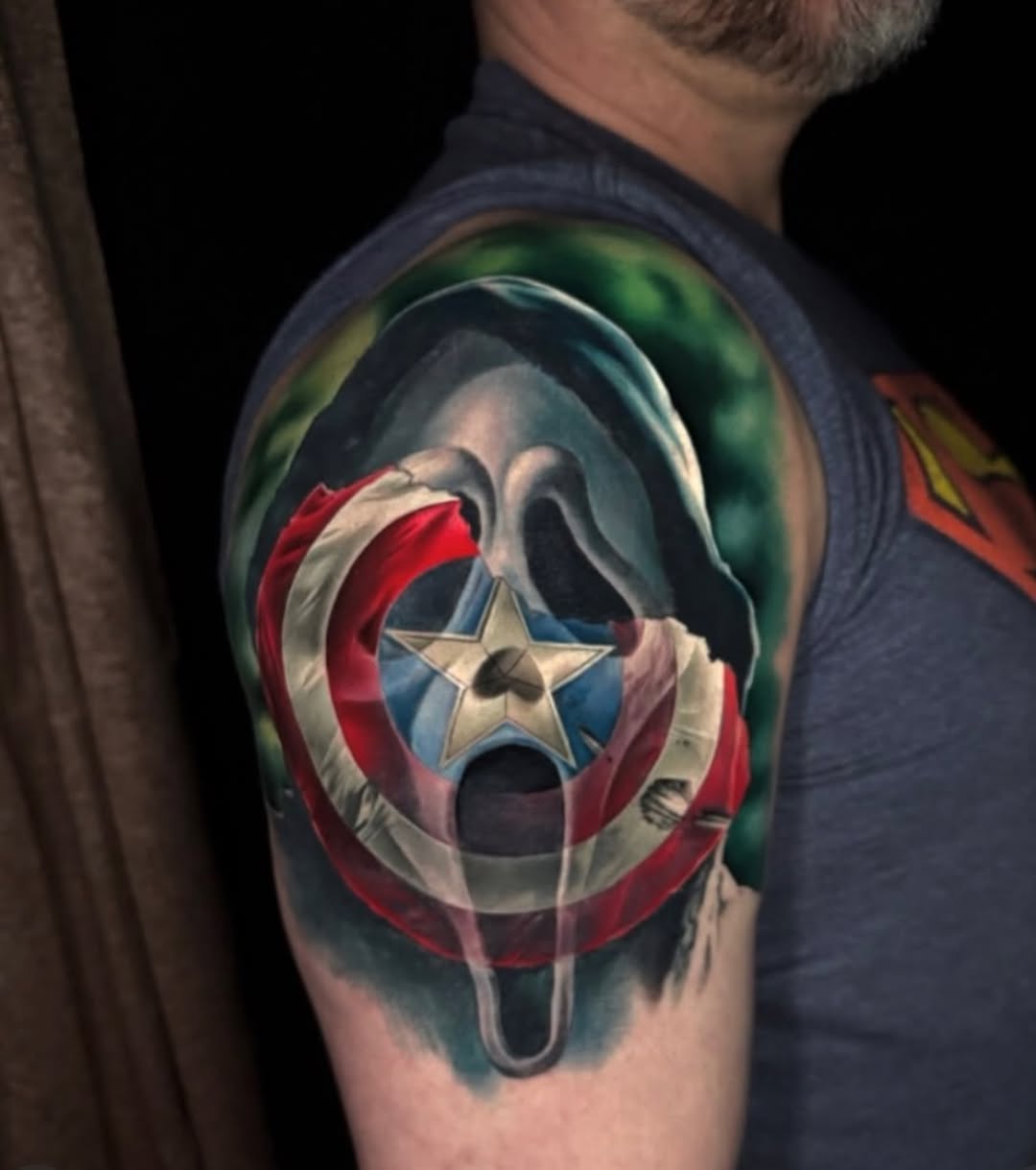 Tattoo by @derekgtattoos — realism, dark_realism