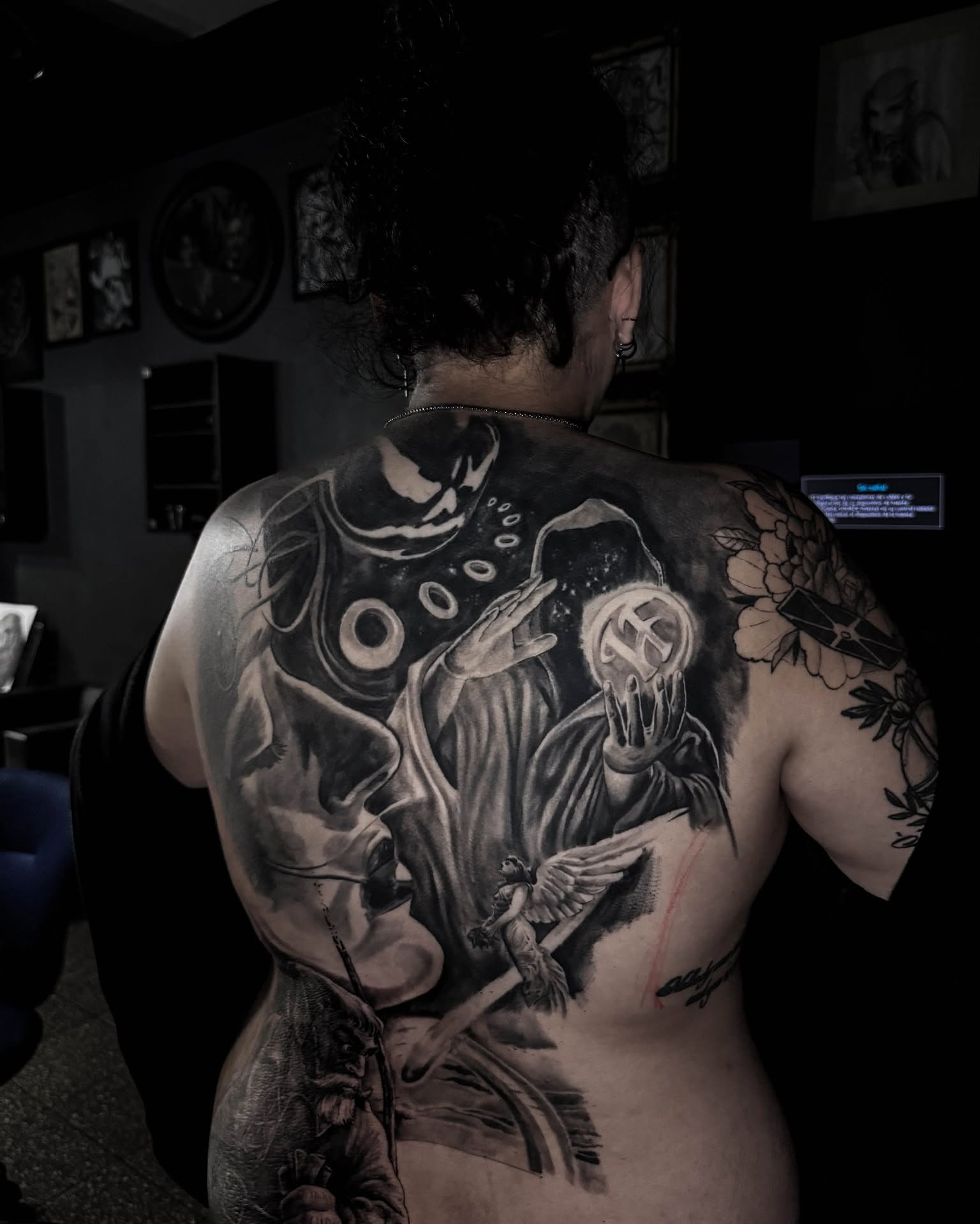 Tattoo by @brunomorettitattoo — black_and_grey, realism