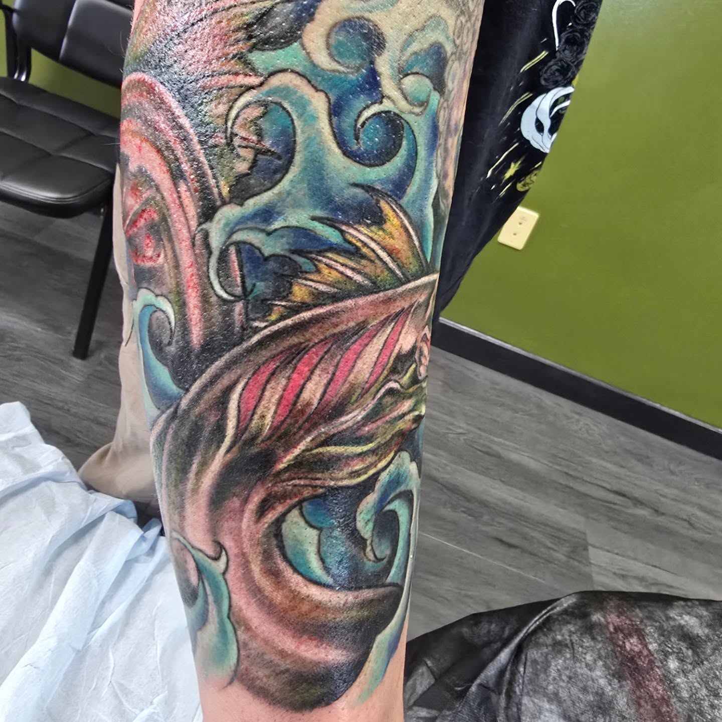 Tattoo by @bonnieseeley — new_school, watercolor