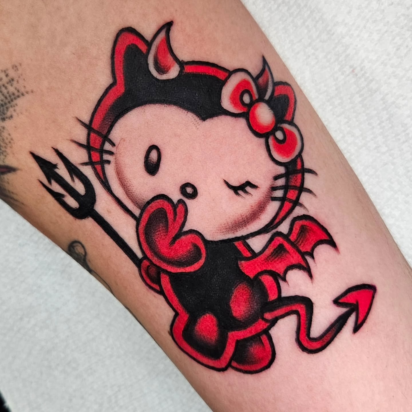 Tattoo by @wazamaniac — american_traditional