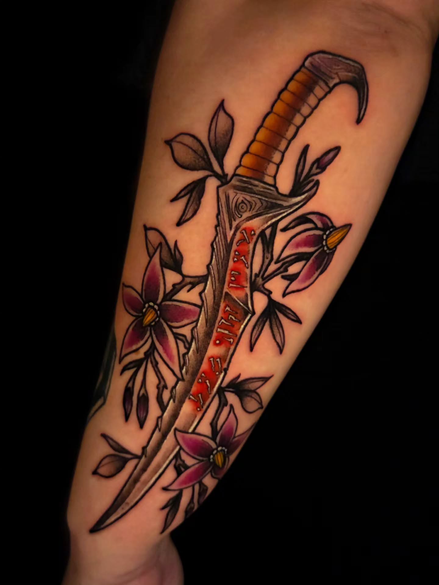 Tattoo by @iankisertattoo — american_traditional, dotwork
