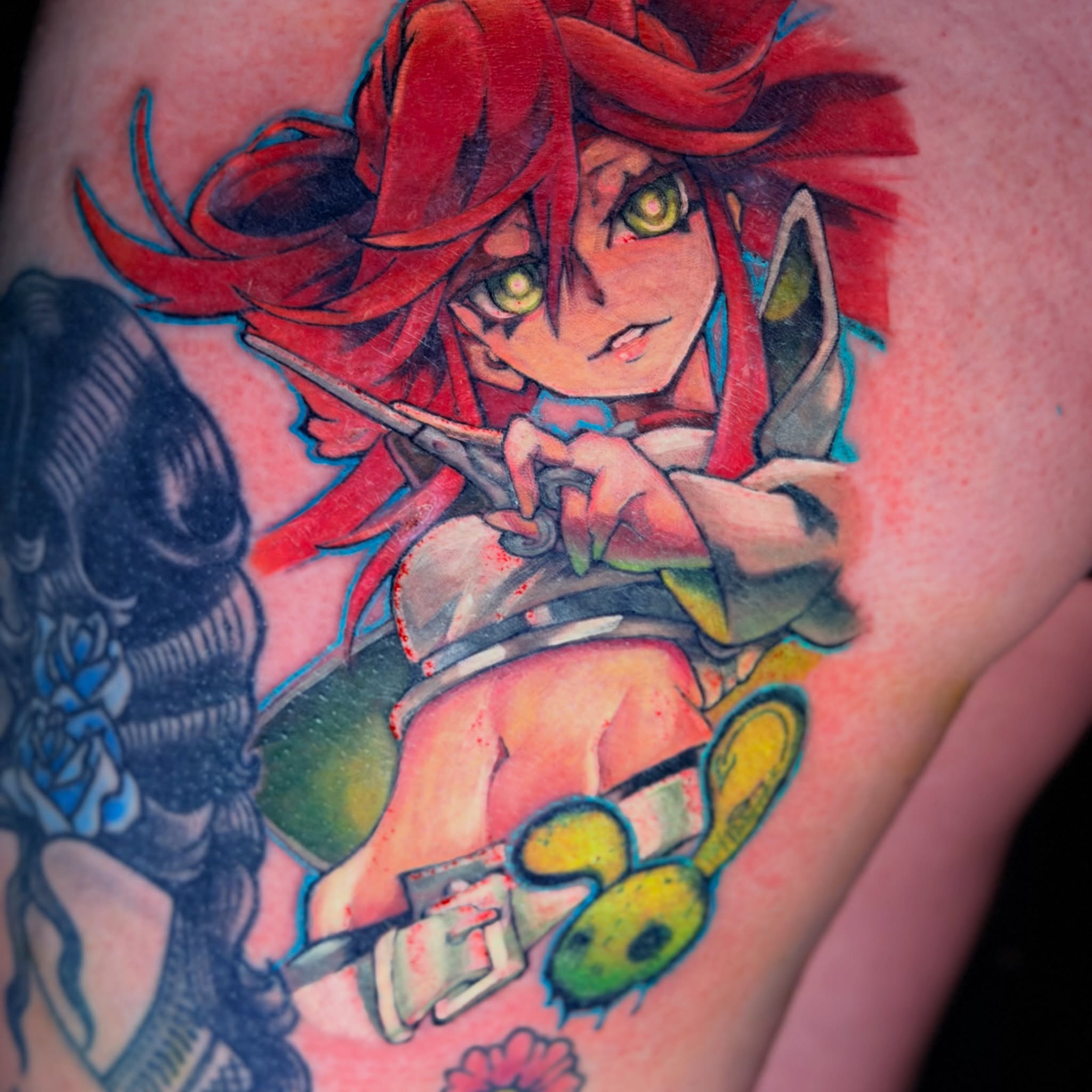 Tattoo by @mugen.xiii — anime