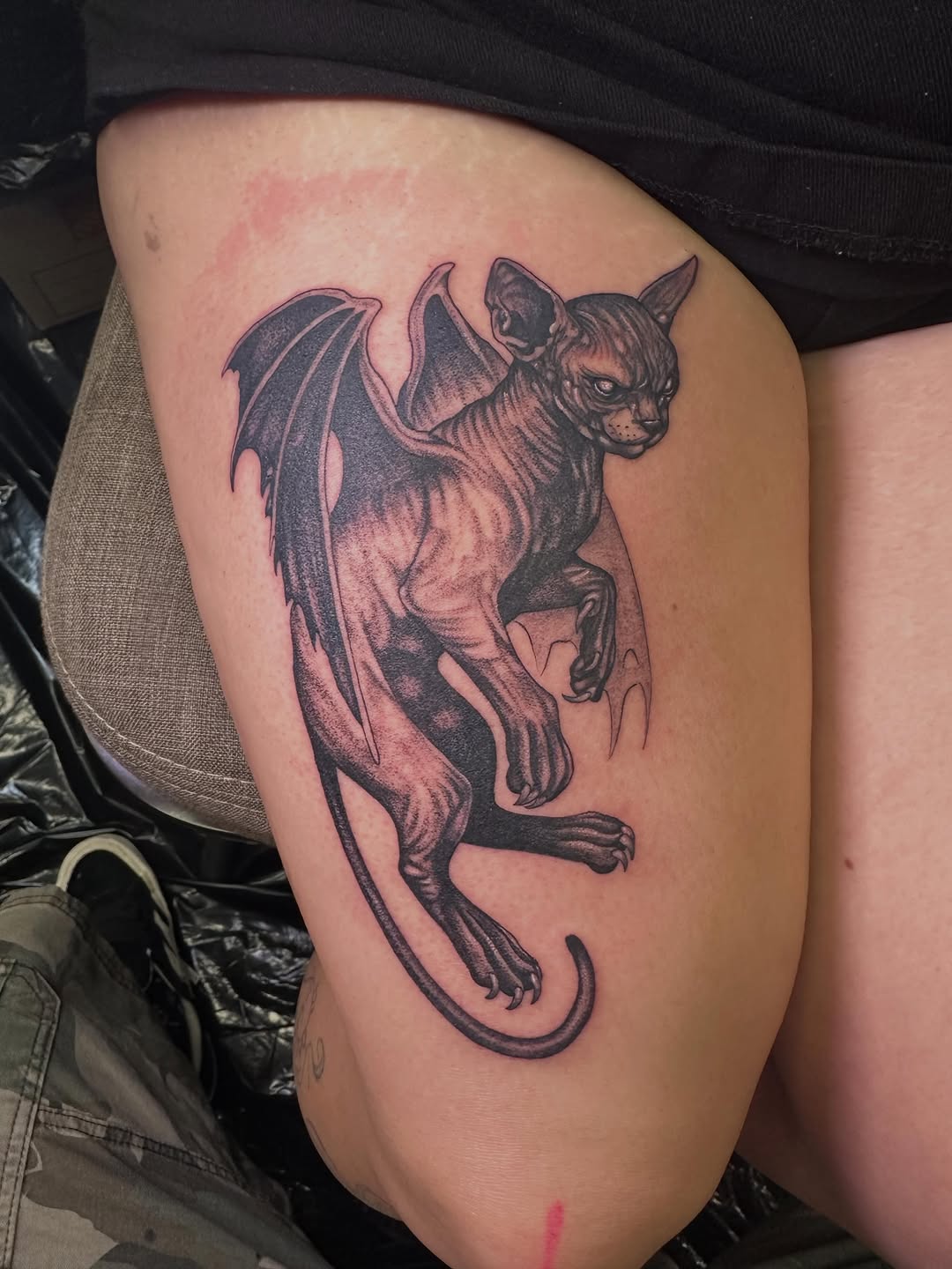 Tattoo by @lenca_art — black_and_grey, realism