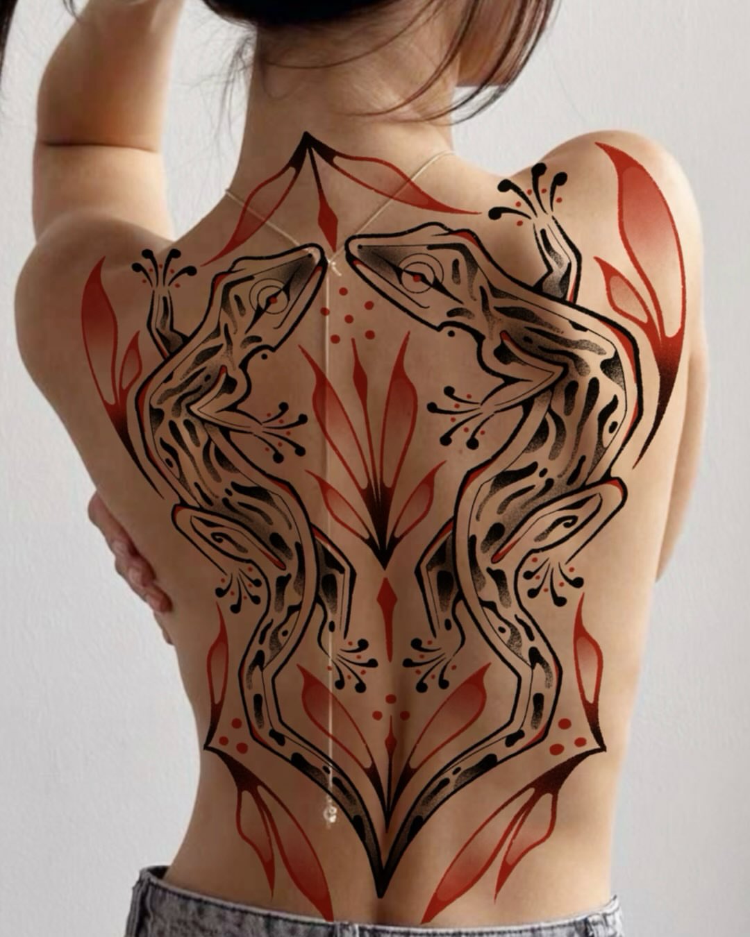 Tattoo by @dylanwalkertattoo — geometric, dotwork